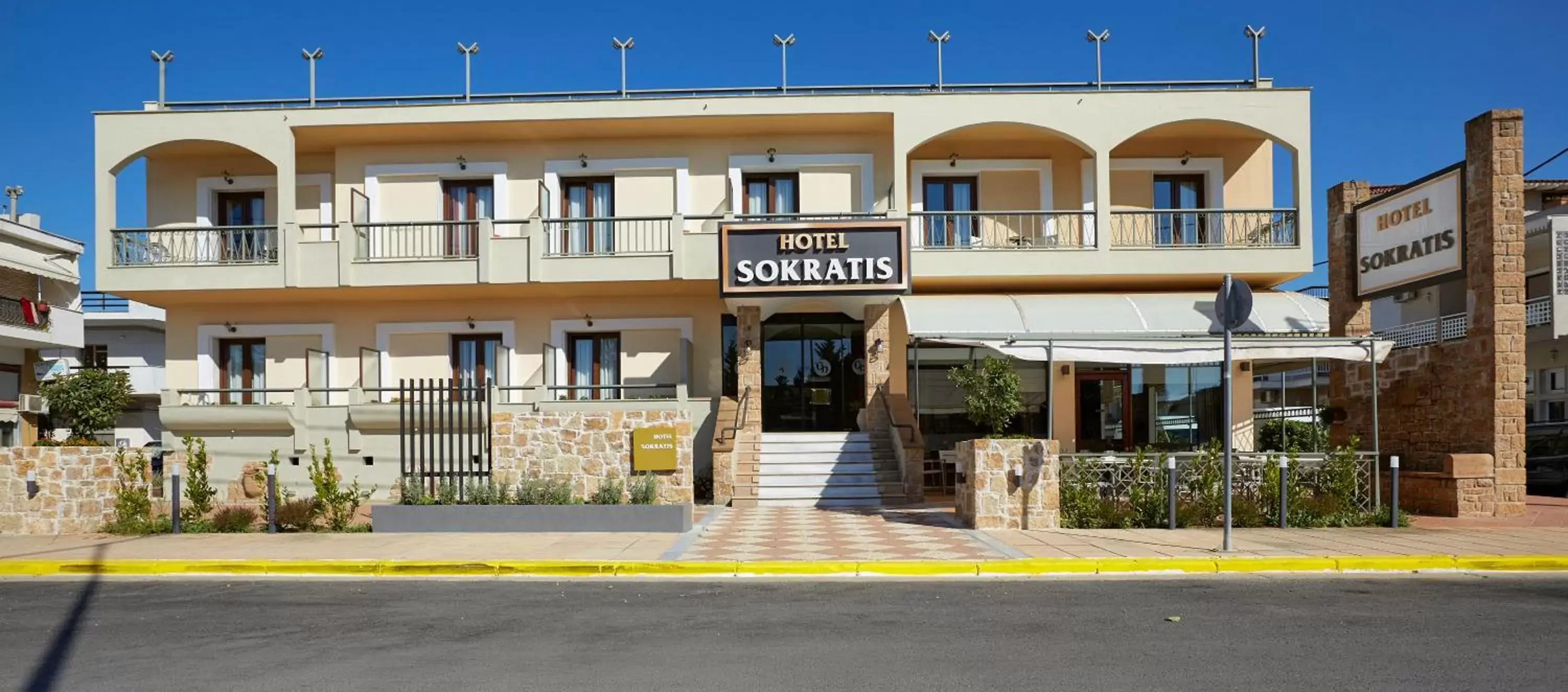 Property Building in Sokratis Hotel