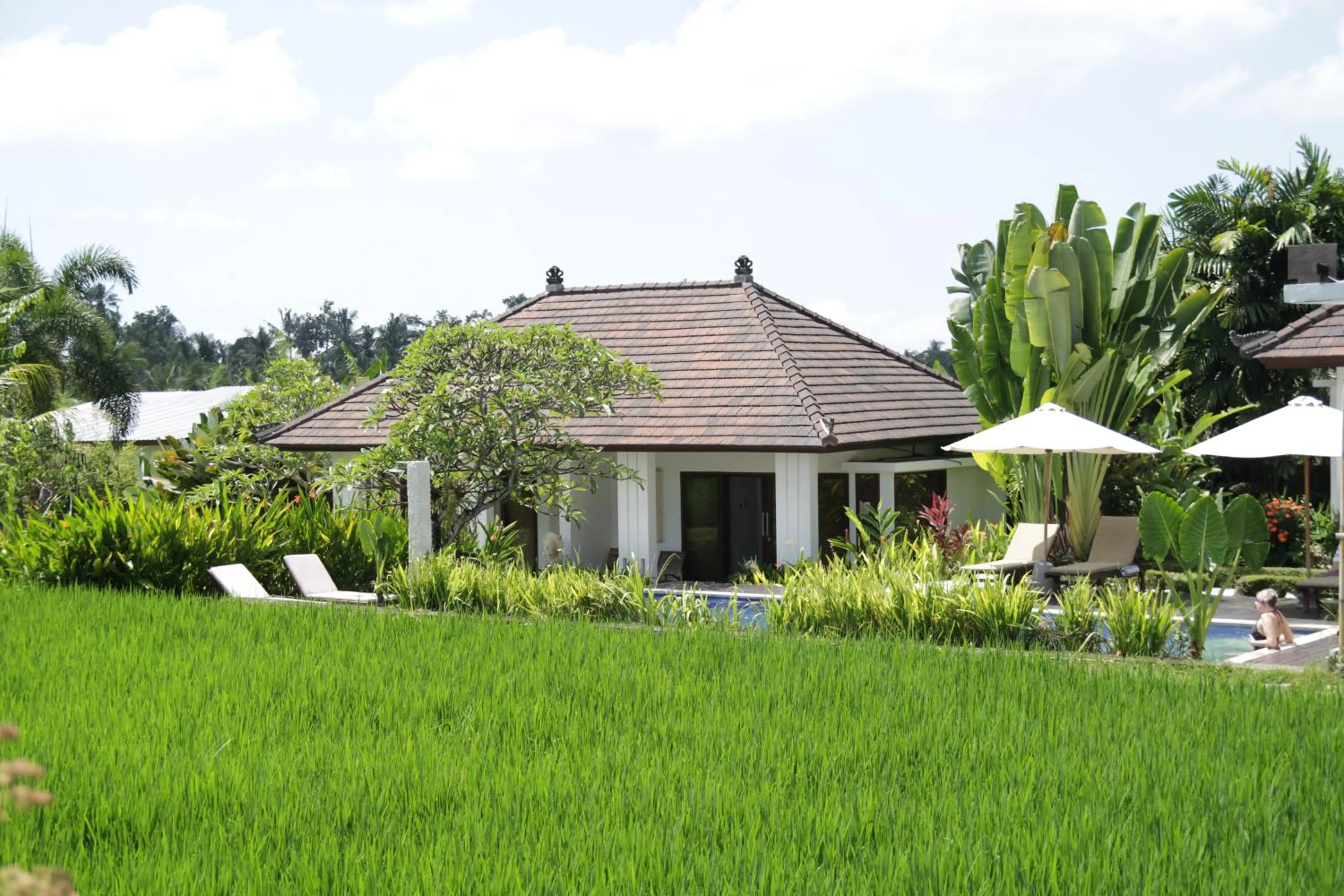 On site in The Samara Villas & Restaurant