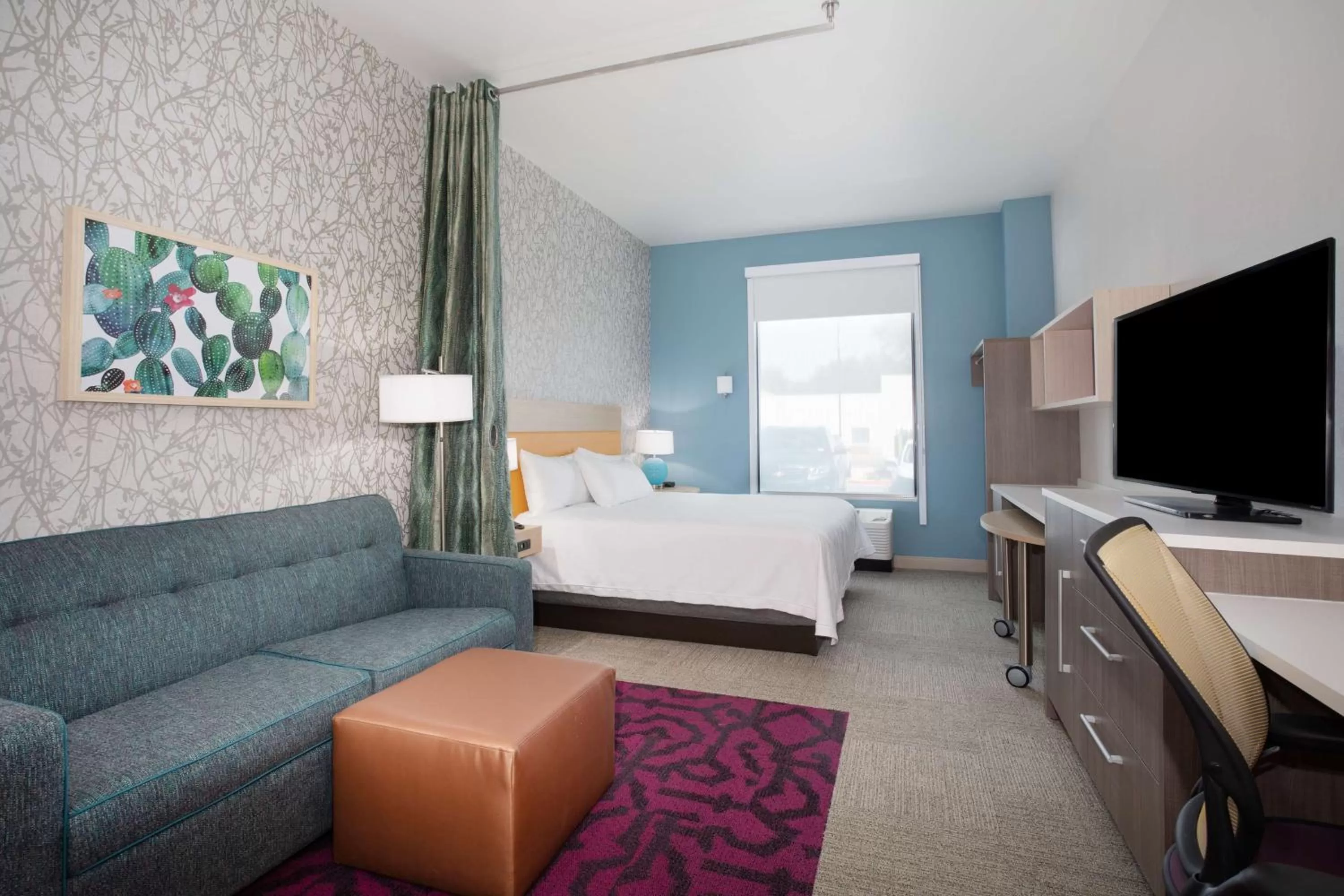 Bedroom, Bed in Home2 Suites by Hilton Roswell, NM