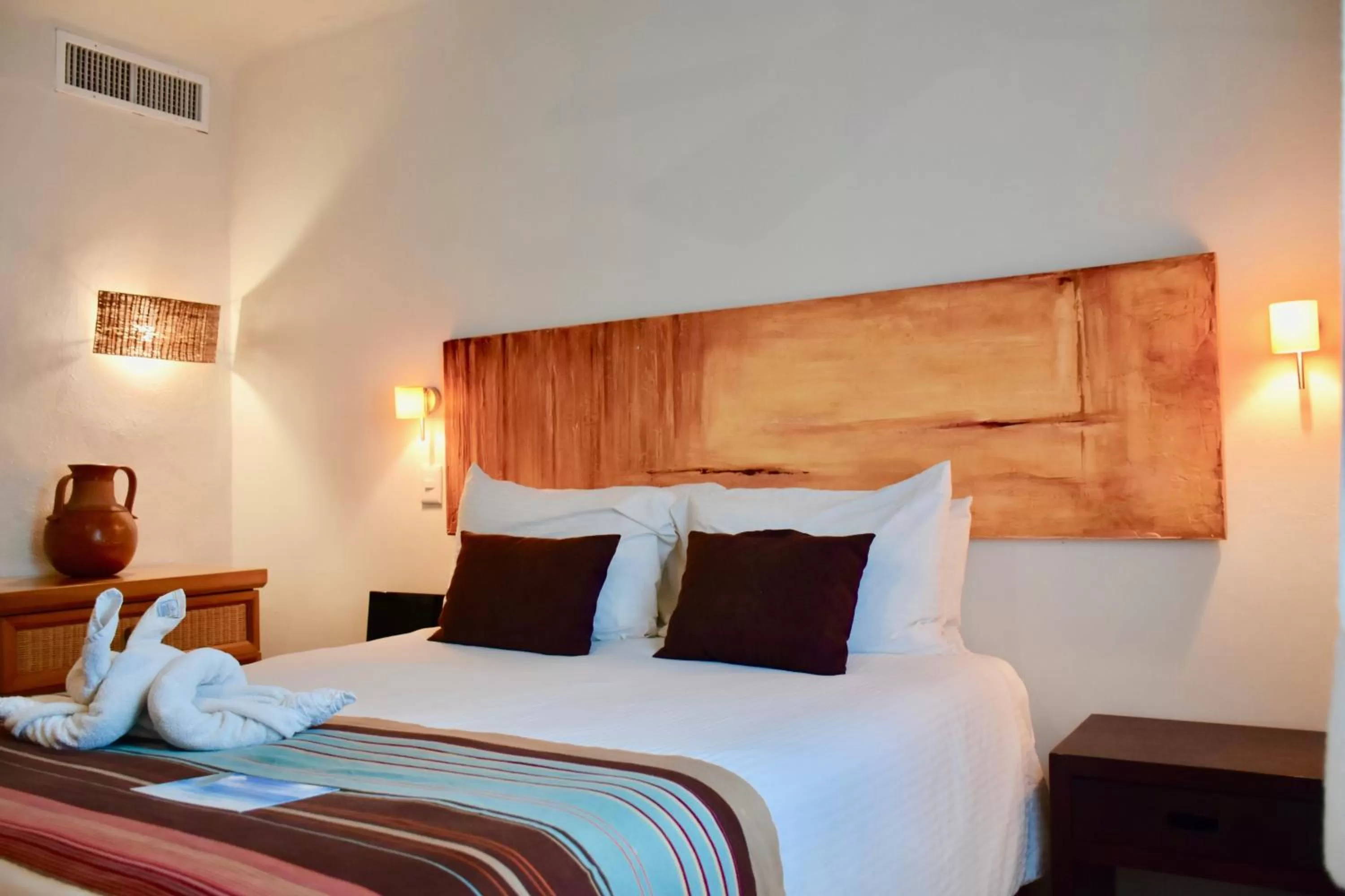 Photo of the whole room, Bed in Playa Palms Beach Hotel