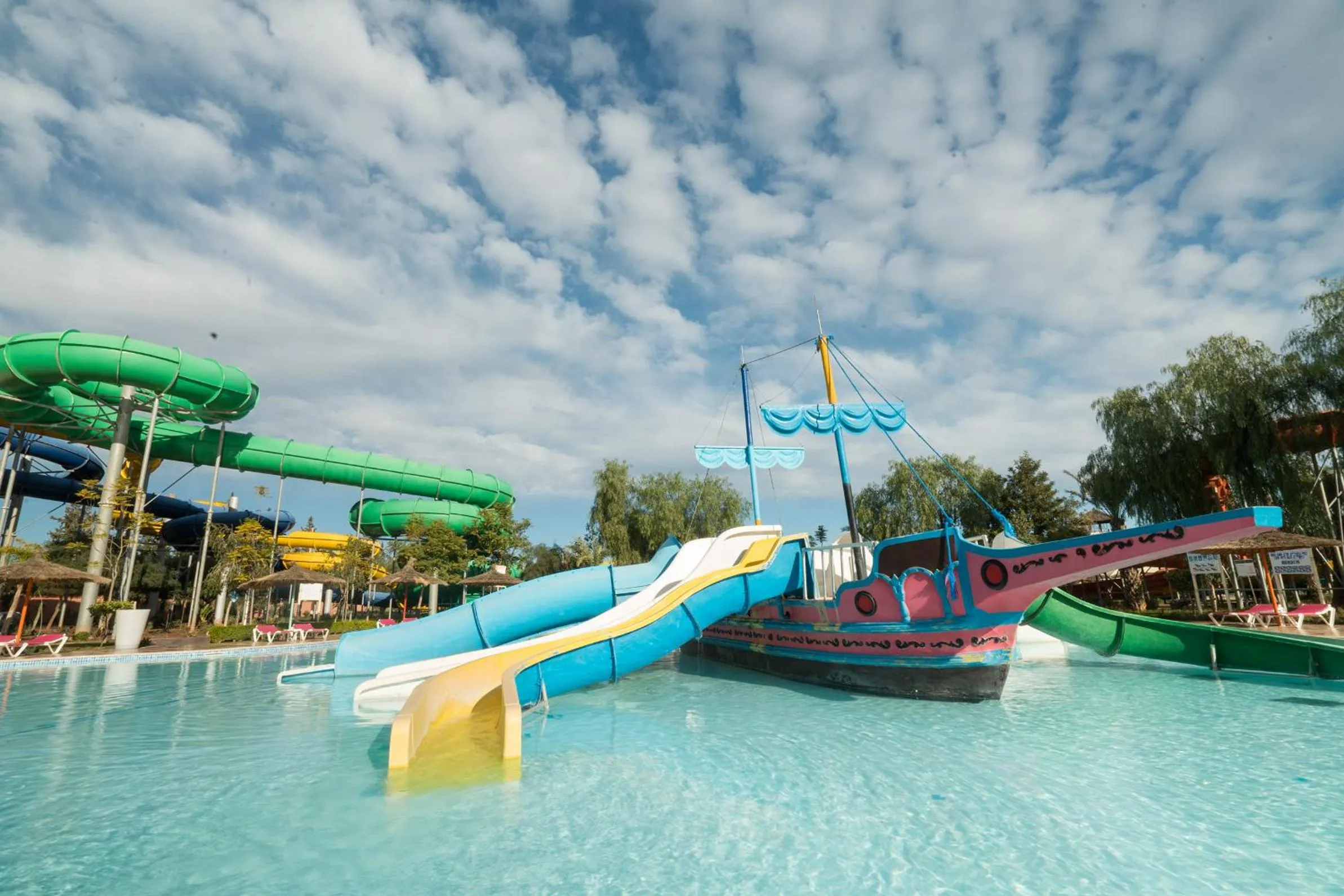 Aqua park in Pickalbatros Aqua Fun Club All Inclusive