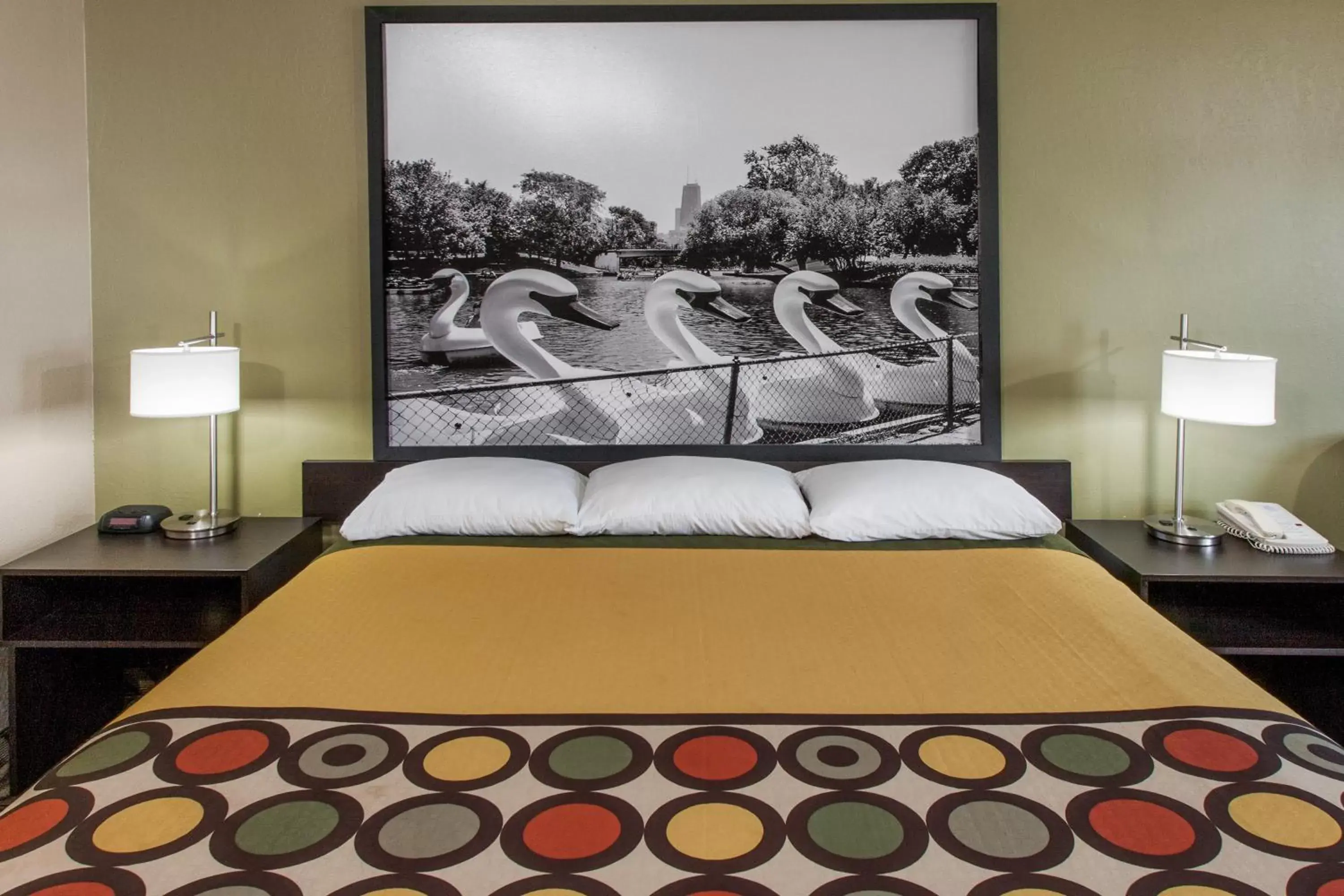 King Room - Disability Access/Non-Smoking in Super 8 by Wyndham Dwight King Room - Disability Access/Non-Smoking in Super 8 by Wyndham Dwight