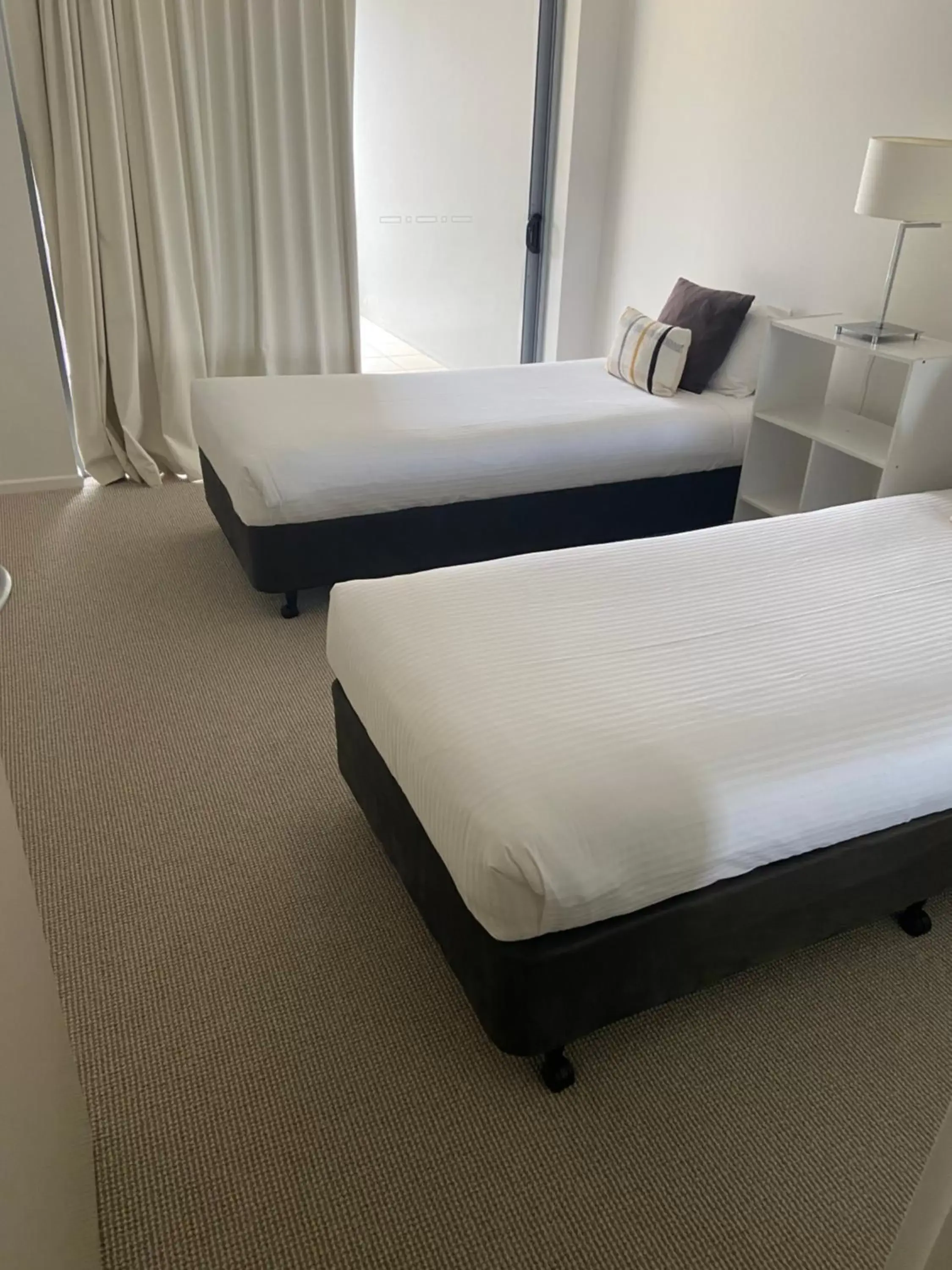 Bed in Ki-ea Apartments