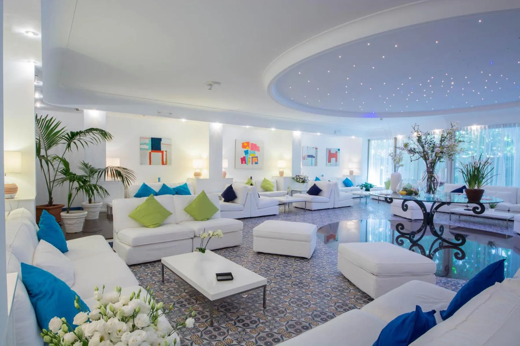 Lobby or reception in Hotel Panorama