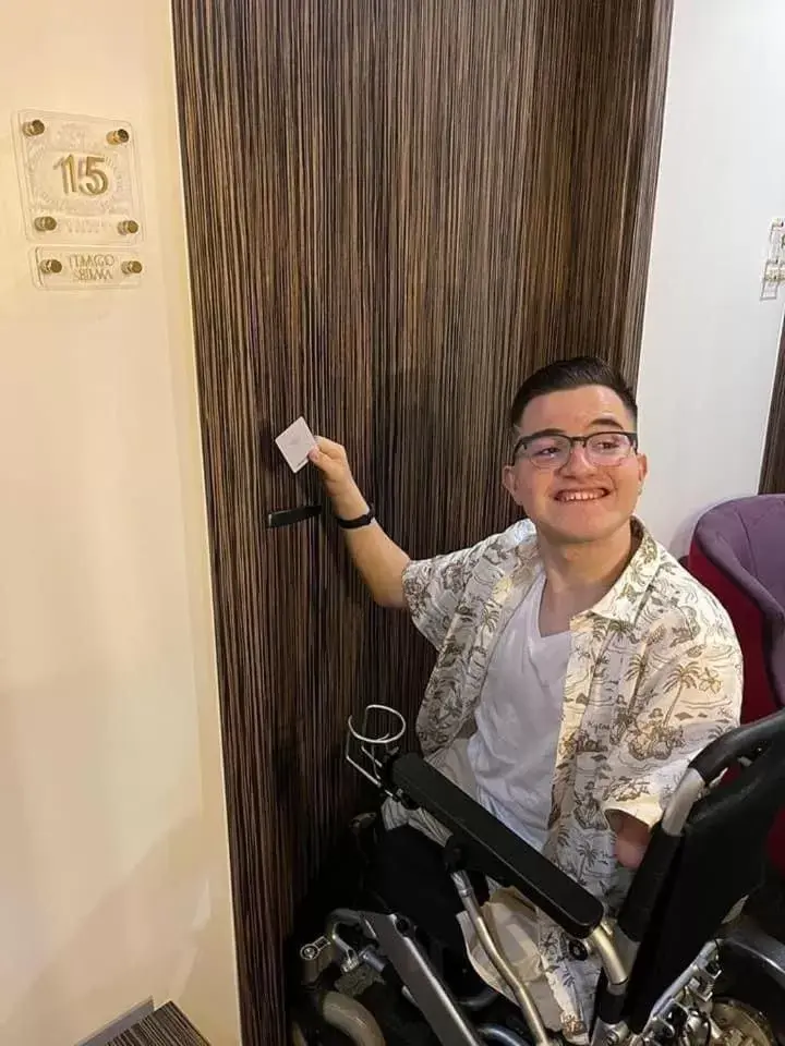 Facility for disabled guests in Hotel República