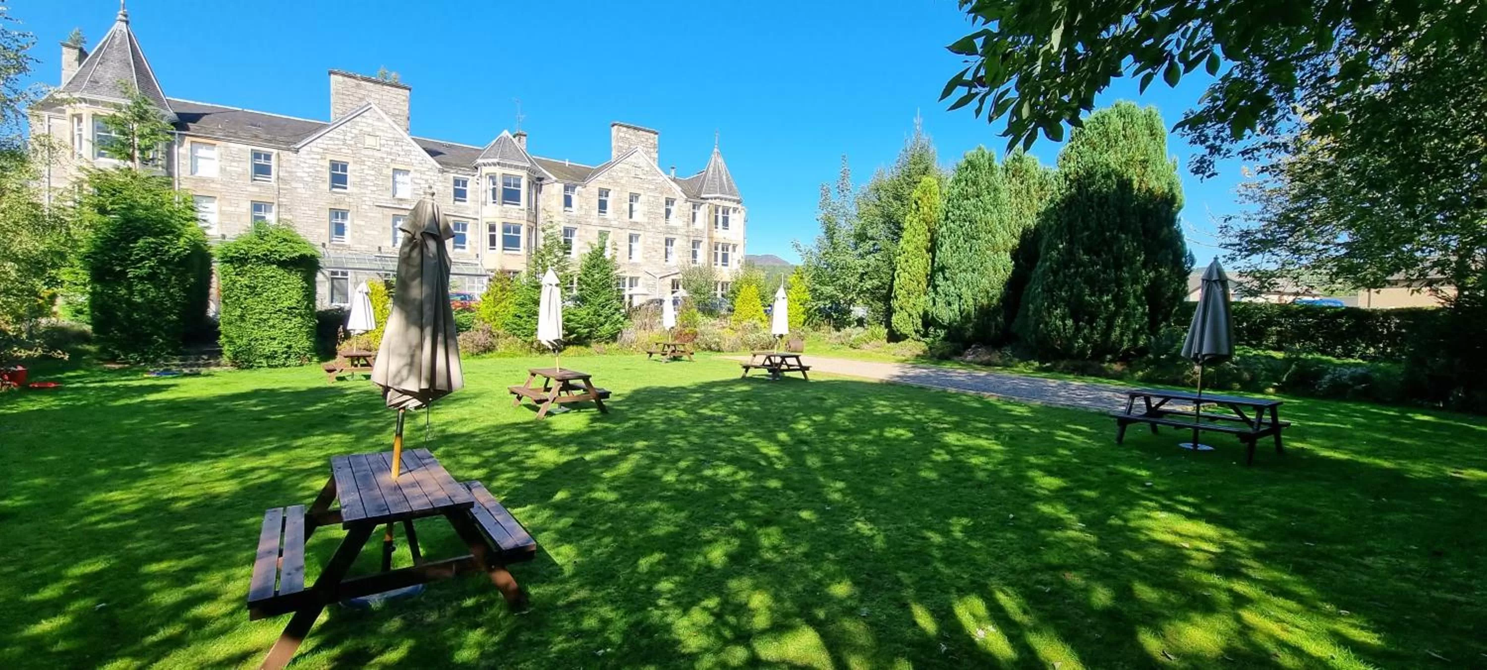 Garden in The Pitlochry Hydro Hotel