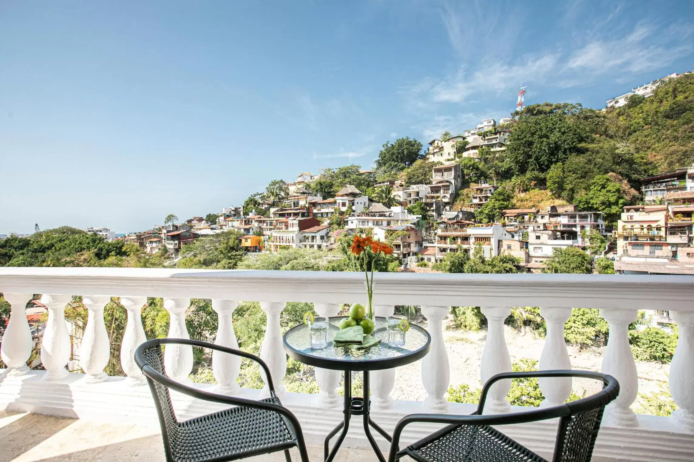 Balcony/Terrace in Hotel Boutique Rivera Del Rio