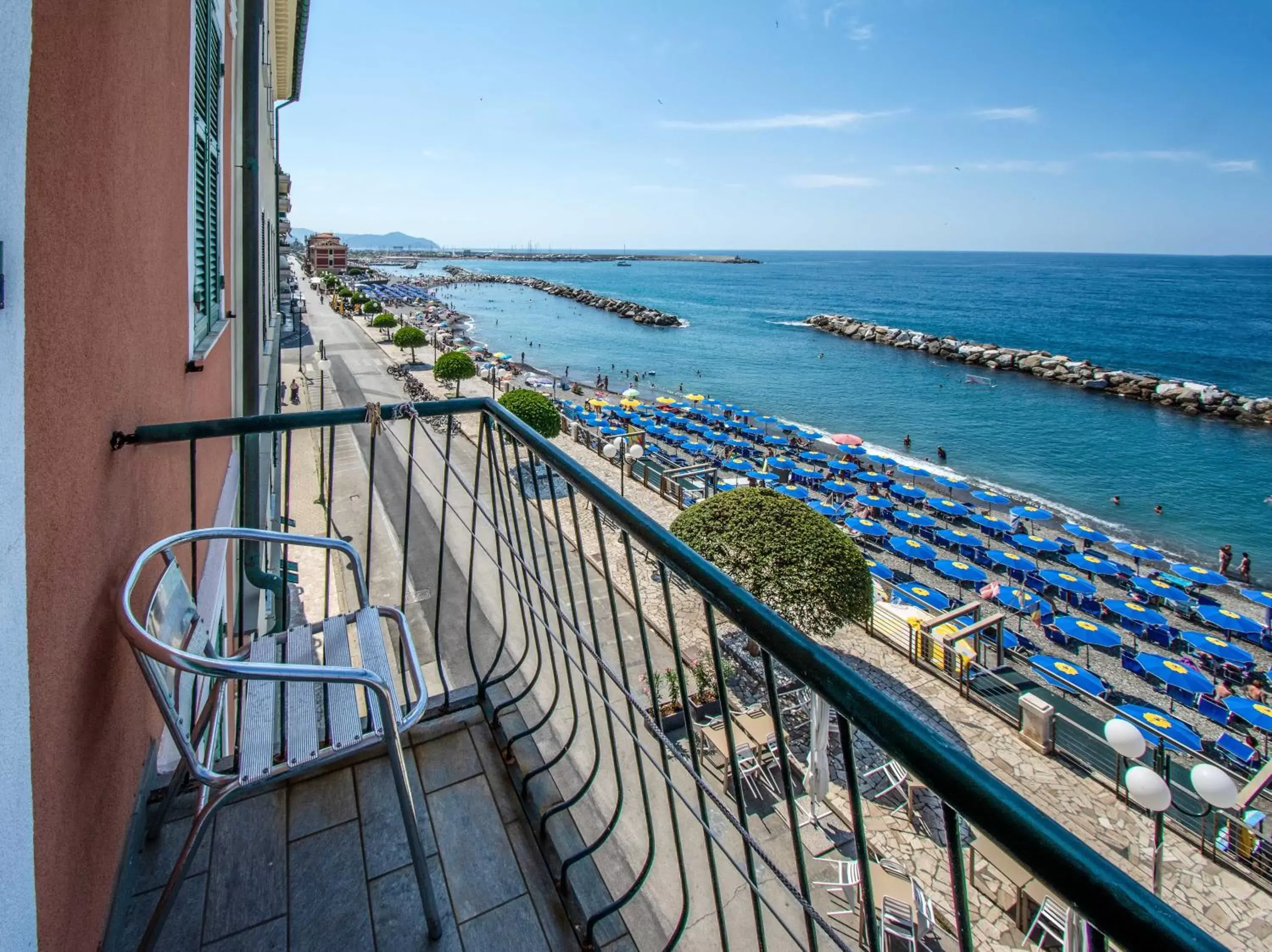 Balcony/Terrace in Hotel San Pietro Chiavari