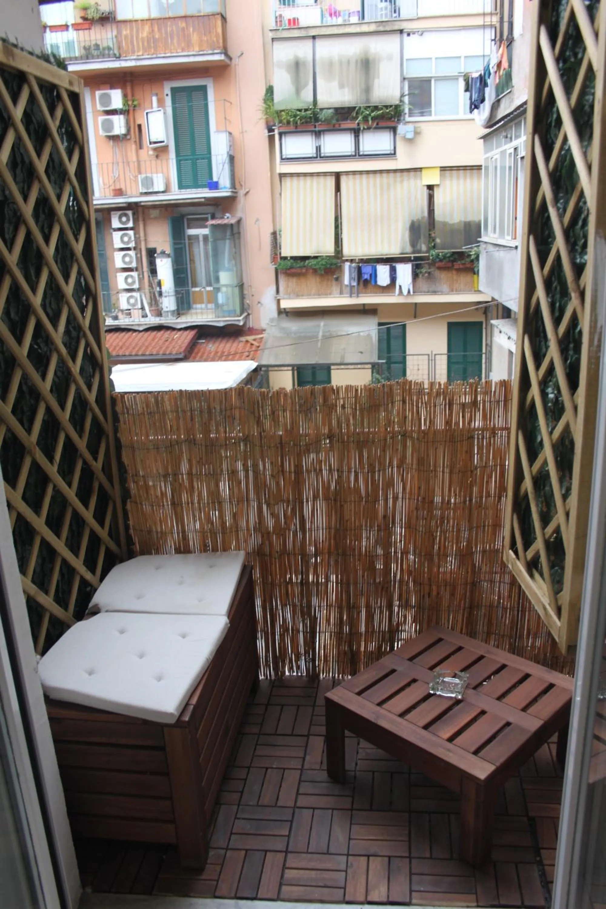 Balcony/Terrace in The Place In Rome Guest House