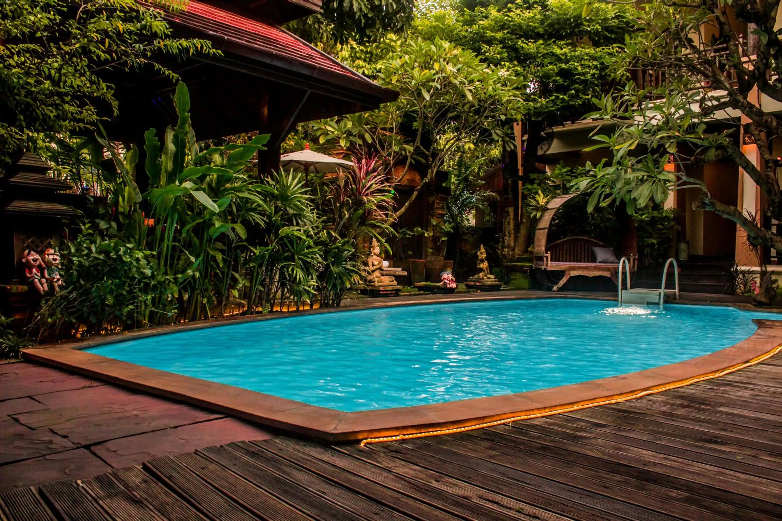 Swimming pool in Amata Lanna Chiang Mai, One Member of the Secret Retreats