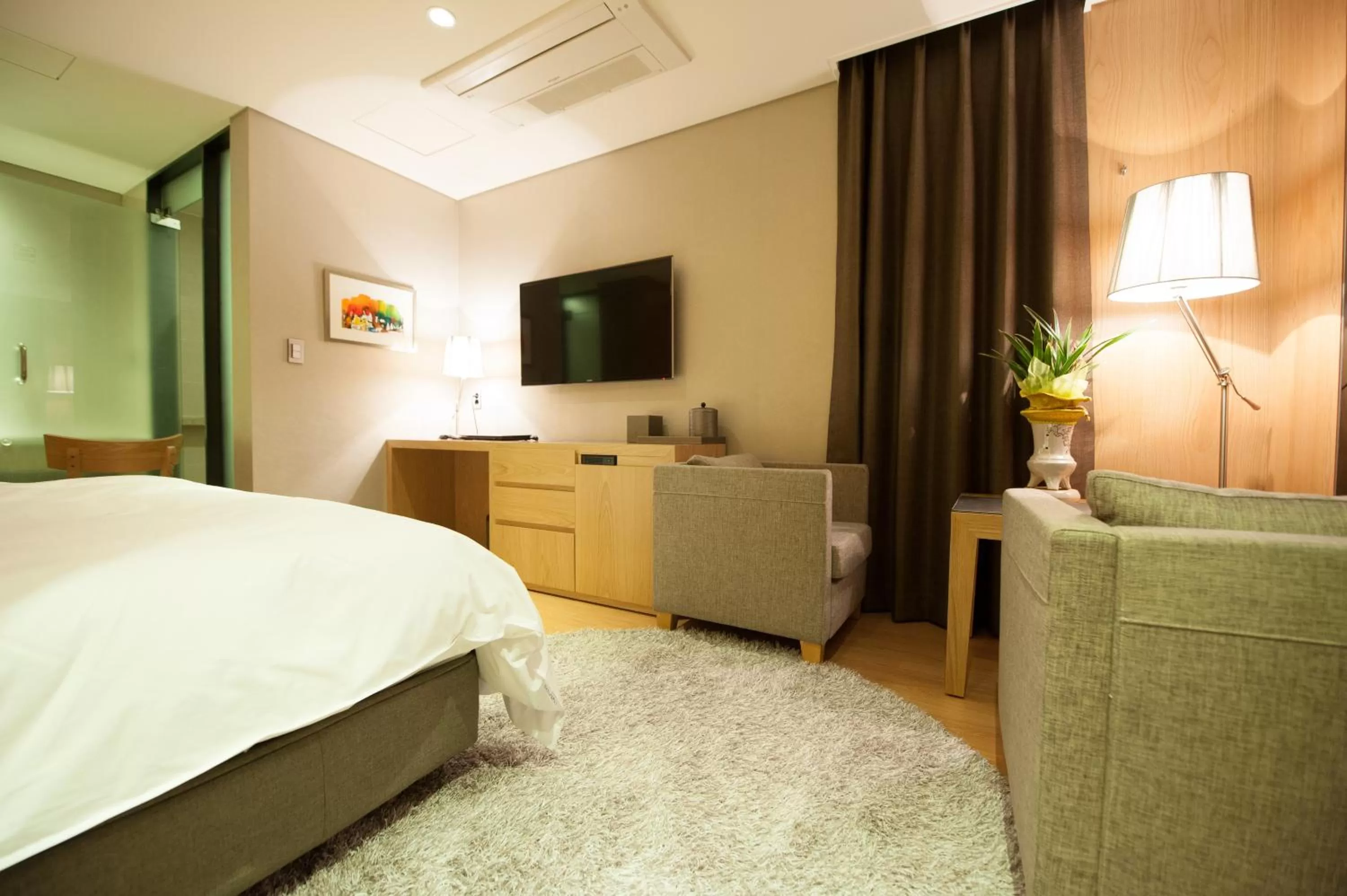 Decorative detail, Bed in Rian Hotel