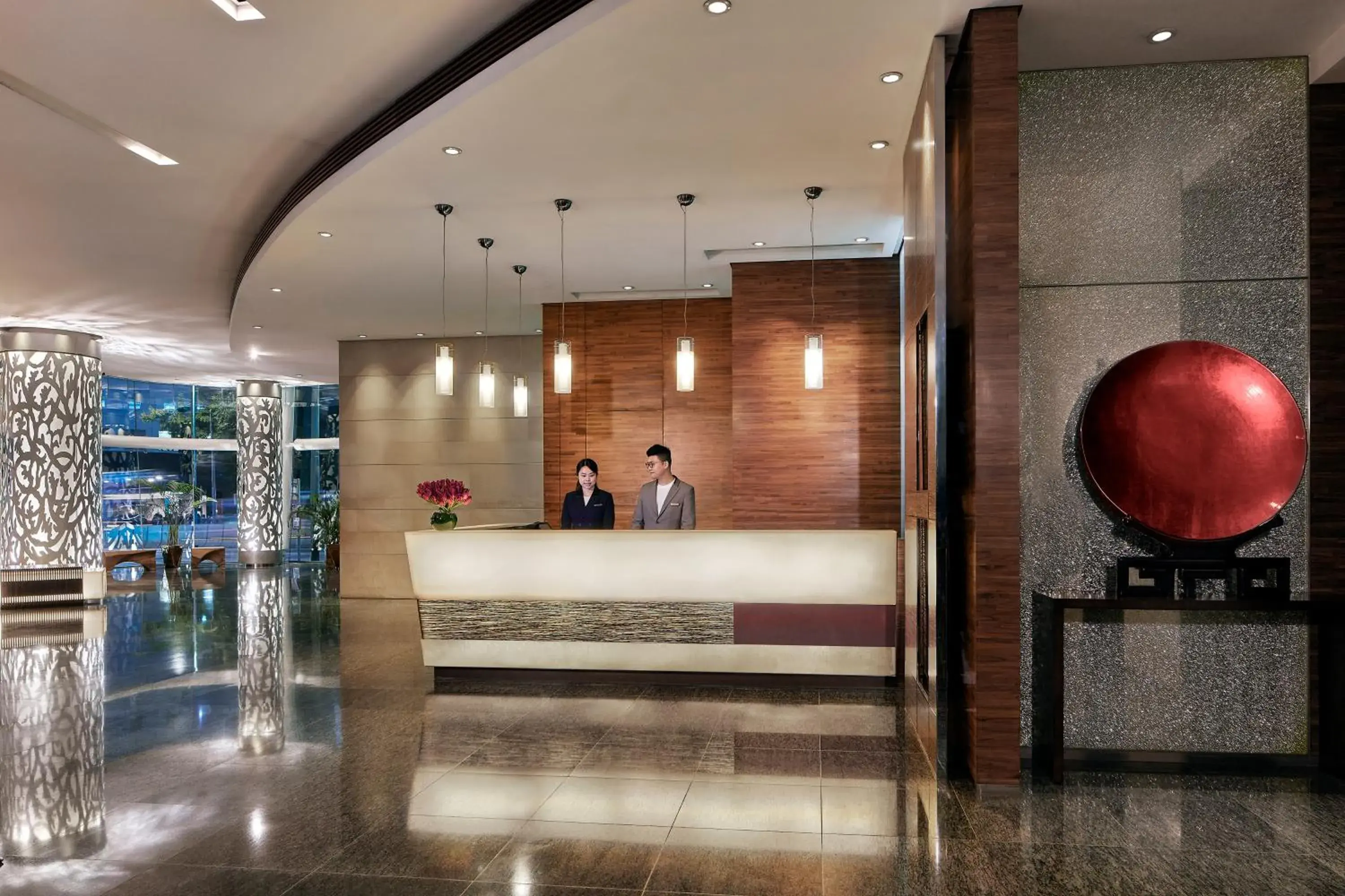Lobby or reception, Lobby/Reception in Nina Hotel Causeway Bay