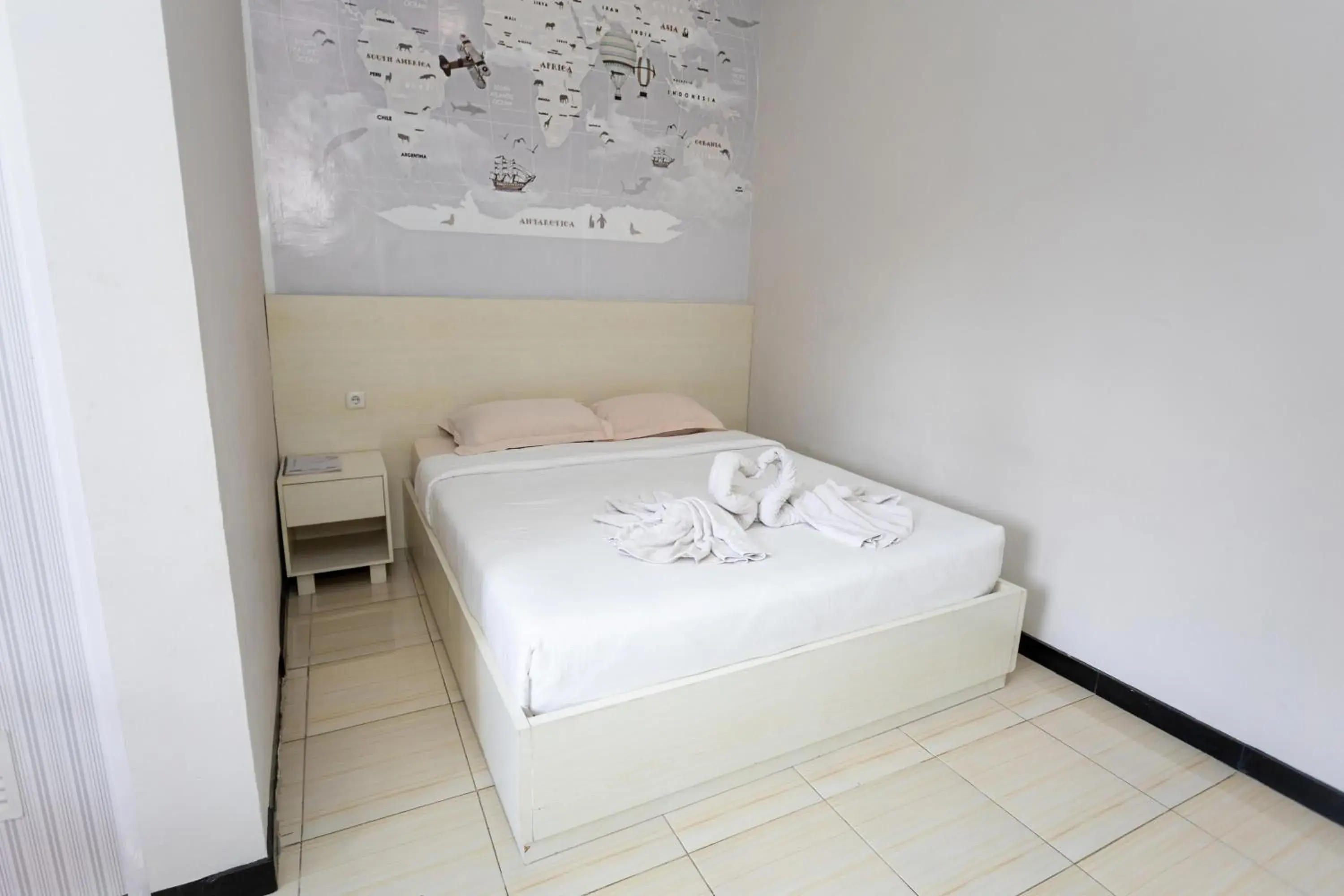 Bed in Batuque Town Villa