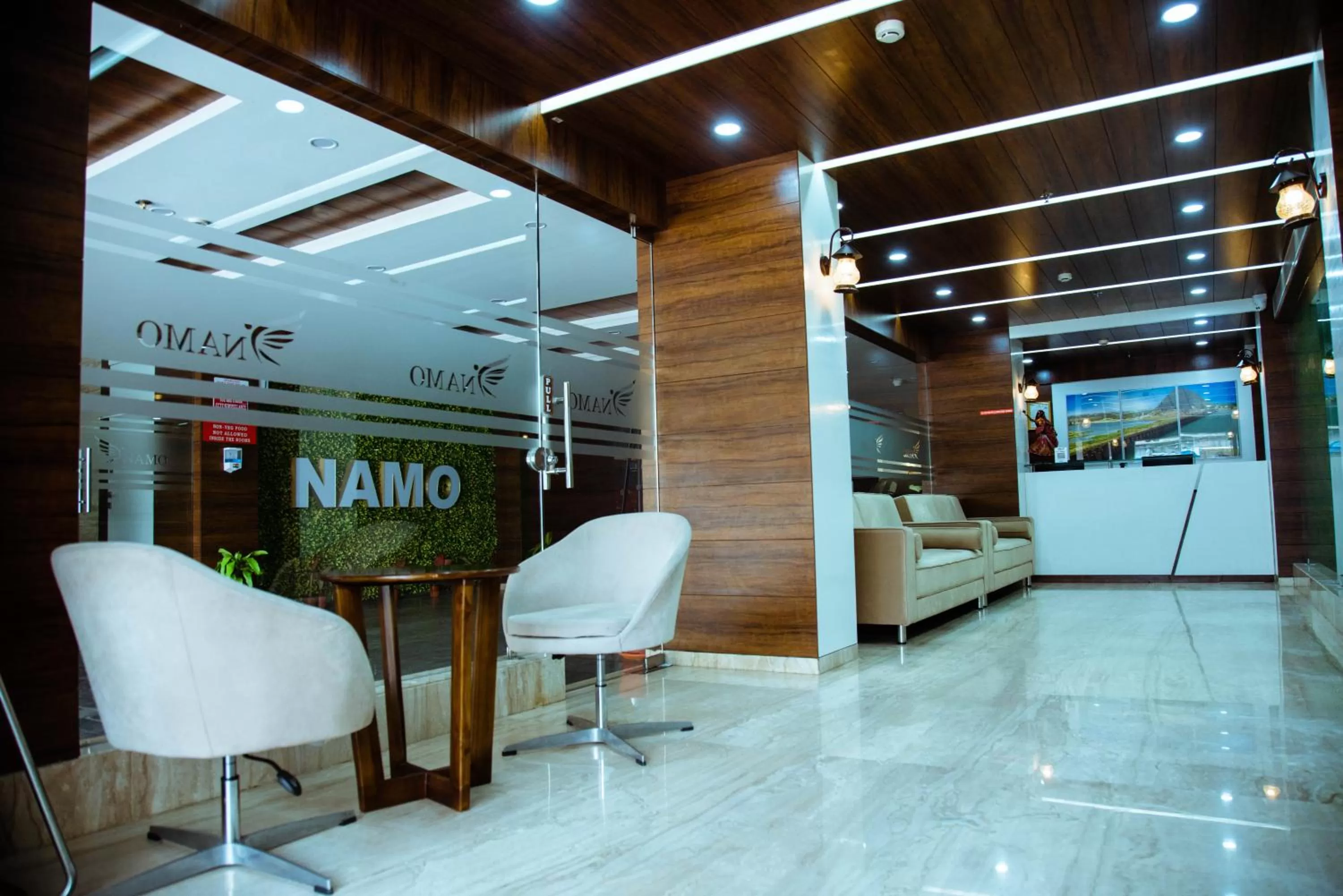 Lobby or reception in Hotel Namo Residency