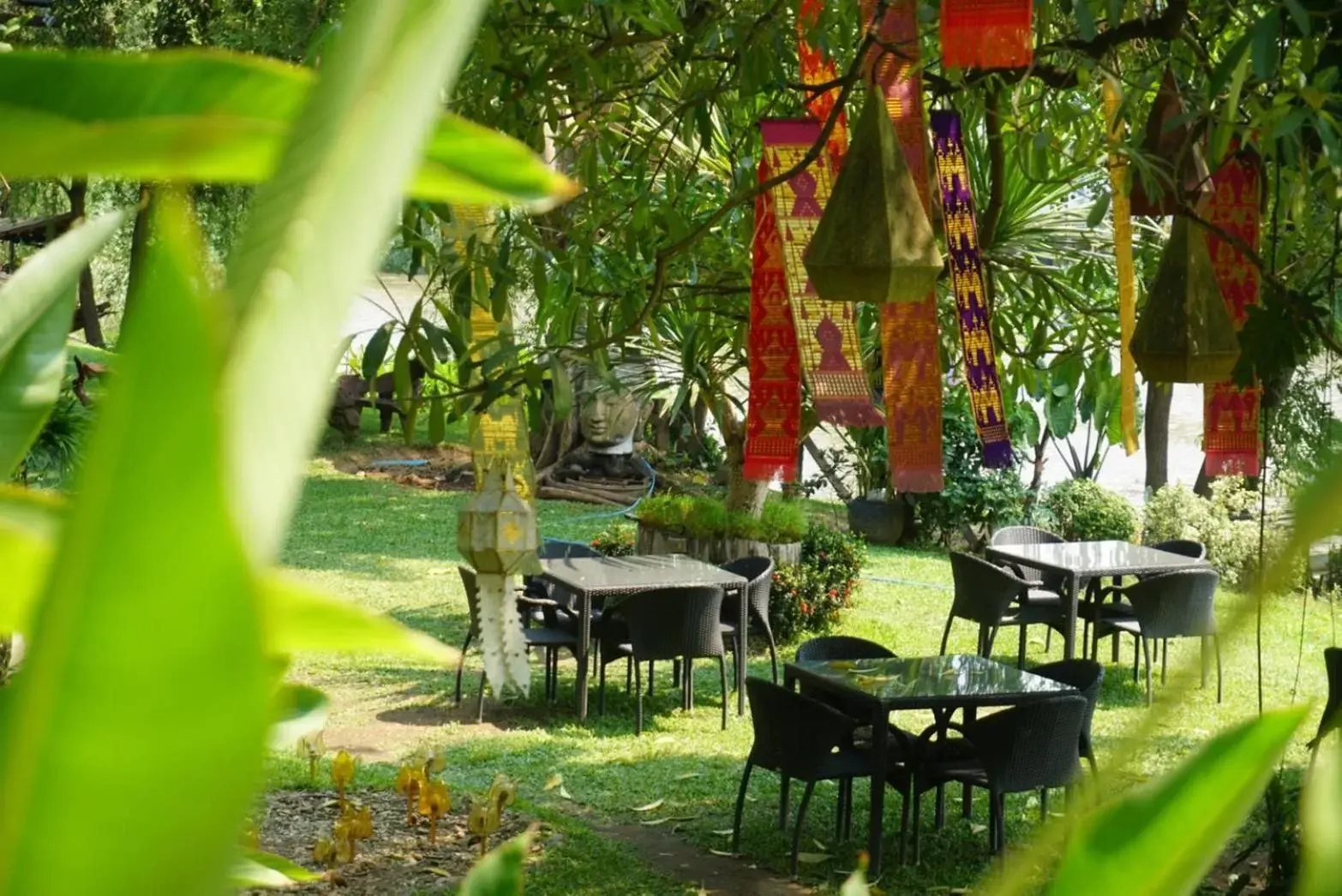 Garden, Restaurant/Places to Eat in Villa San Pee Seua - SHA extra plus