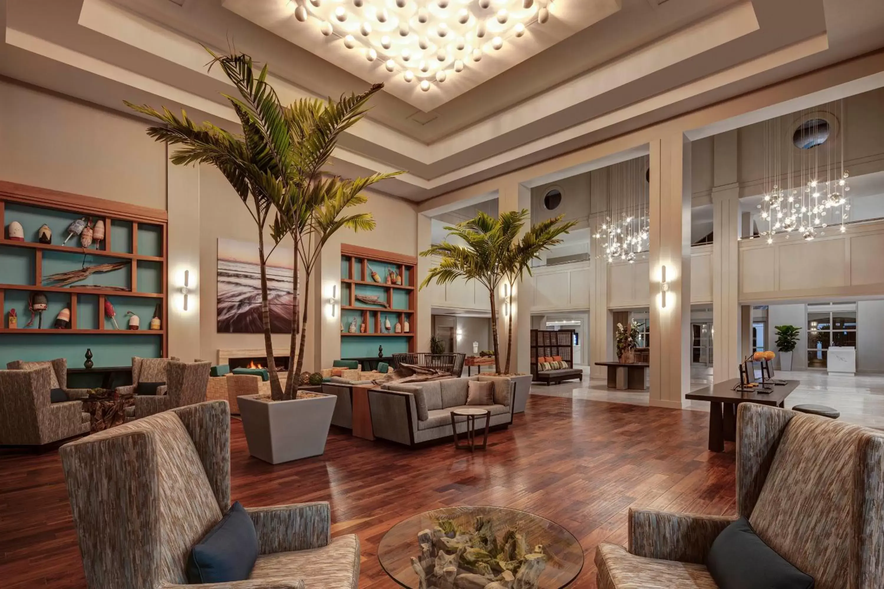 Lobby or reception, Restaurant/Places to Eat in Bluegreen's Bayside Resort and Spa at Panama City Beach