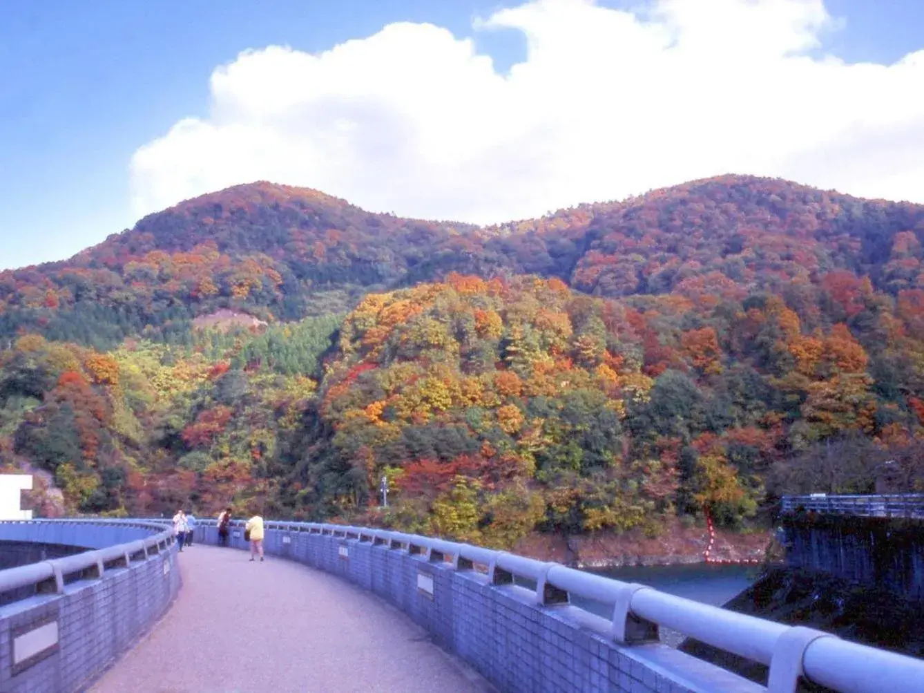 Off site, Mountain View in Kyoto Uji Hanayashiki Ukifune-En