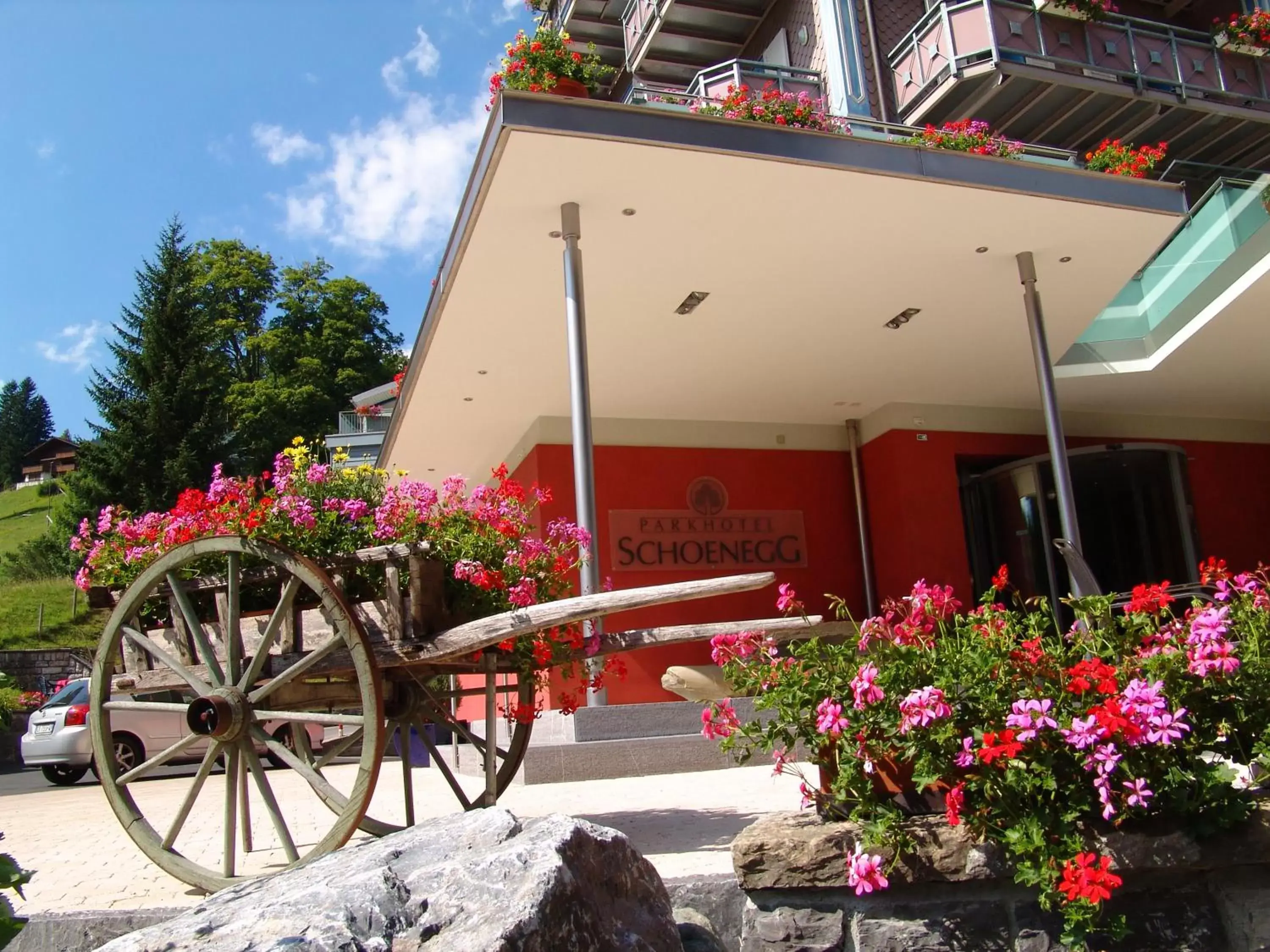 Facade/entrance, Property Building in Parkhotel Schoenegg