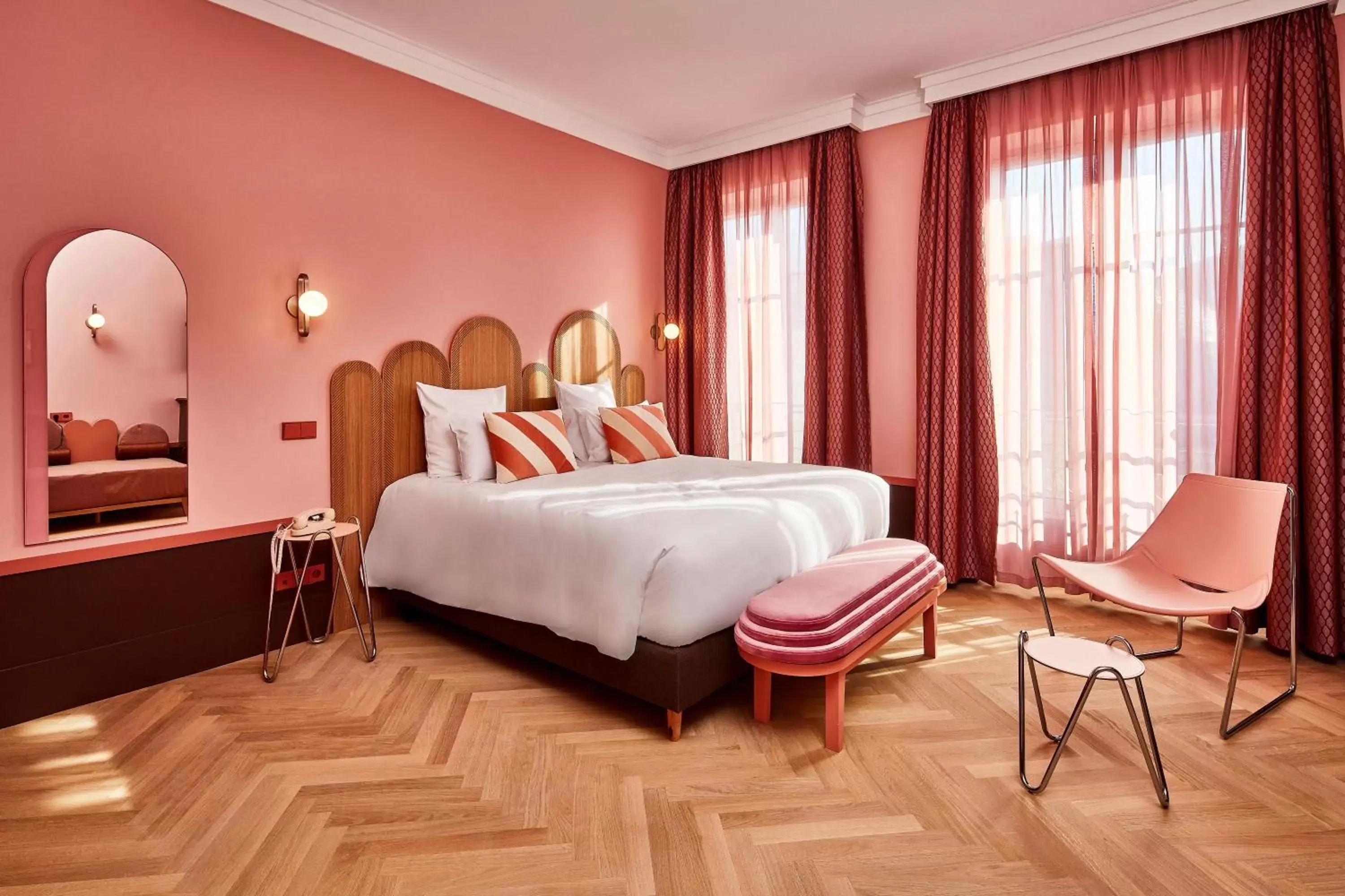 Bedroom in Hotel De Cambis