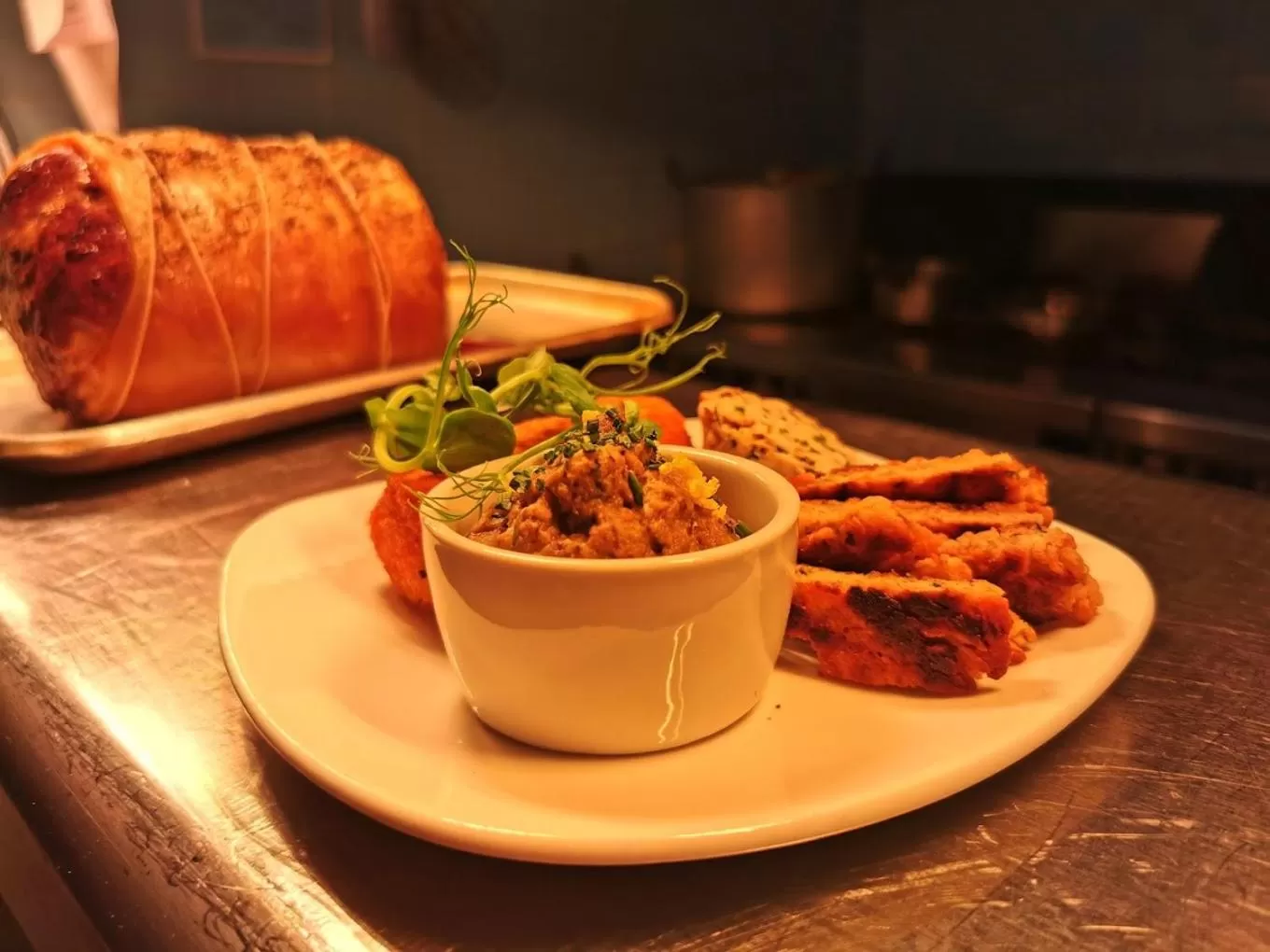 Dinner in Eype's Mouth Country Hotel