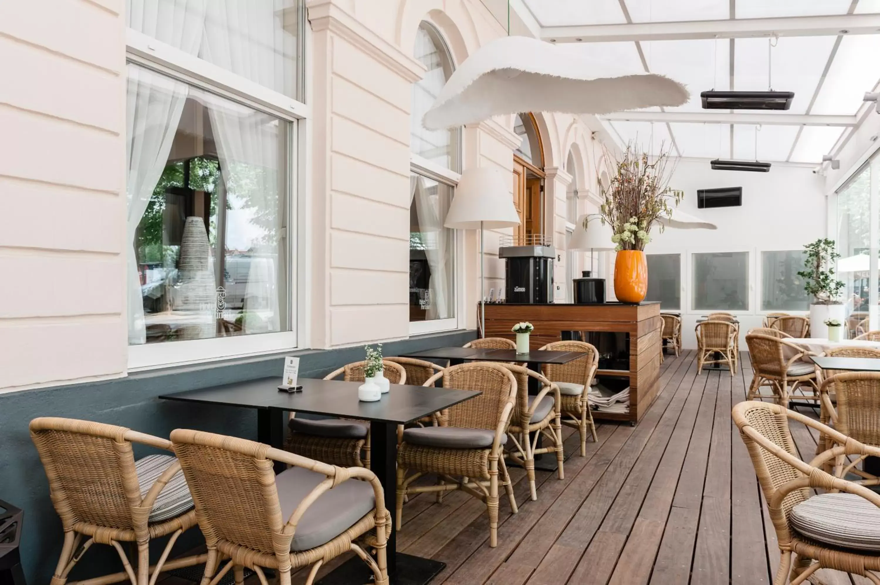 Balcony/Terrace, Restaurant/Places to Eat in Hotel Portinari