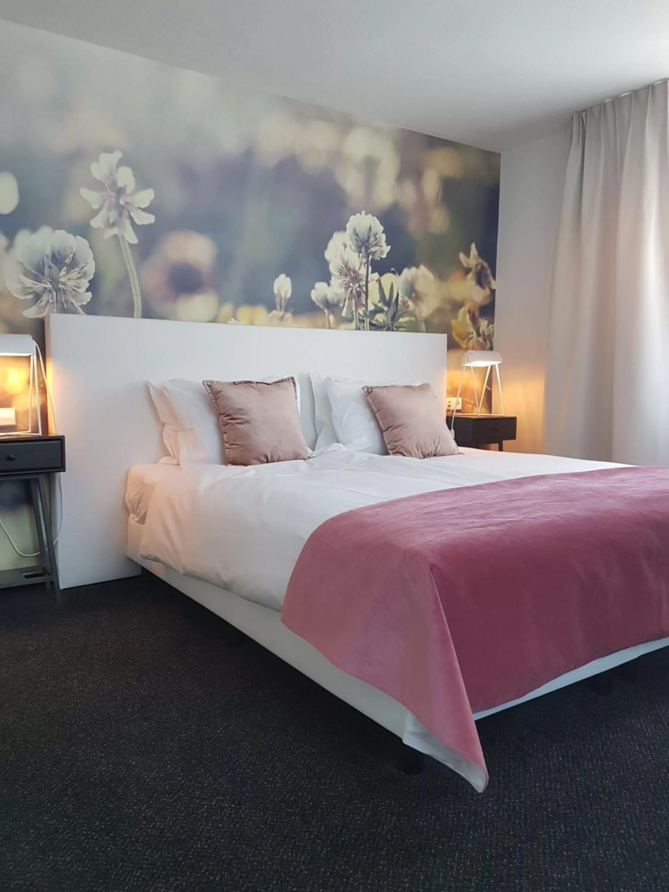 Bed in Hotel Herrloh