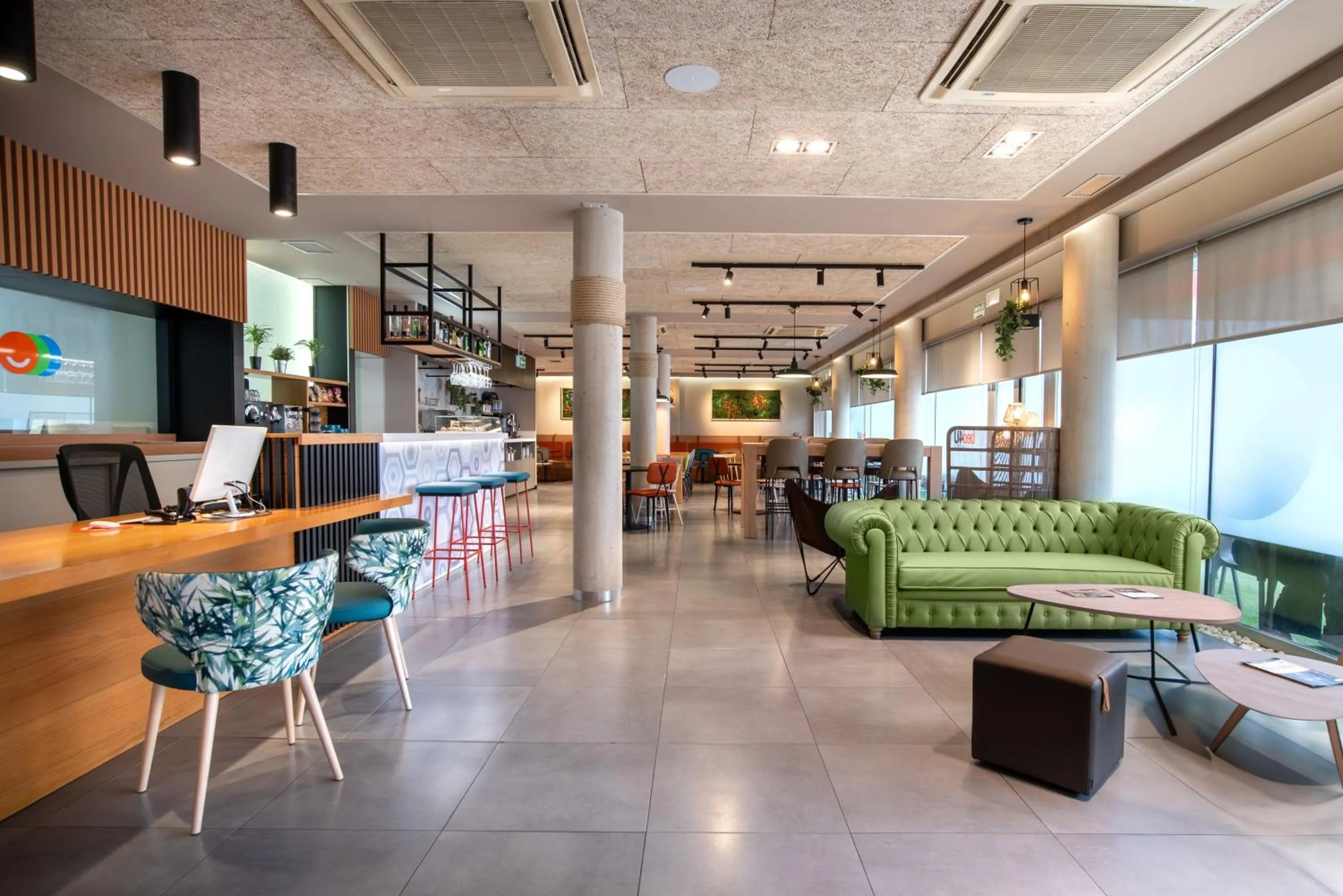 Living room in Hotel Bed4U Pamplona