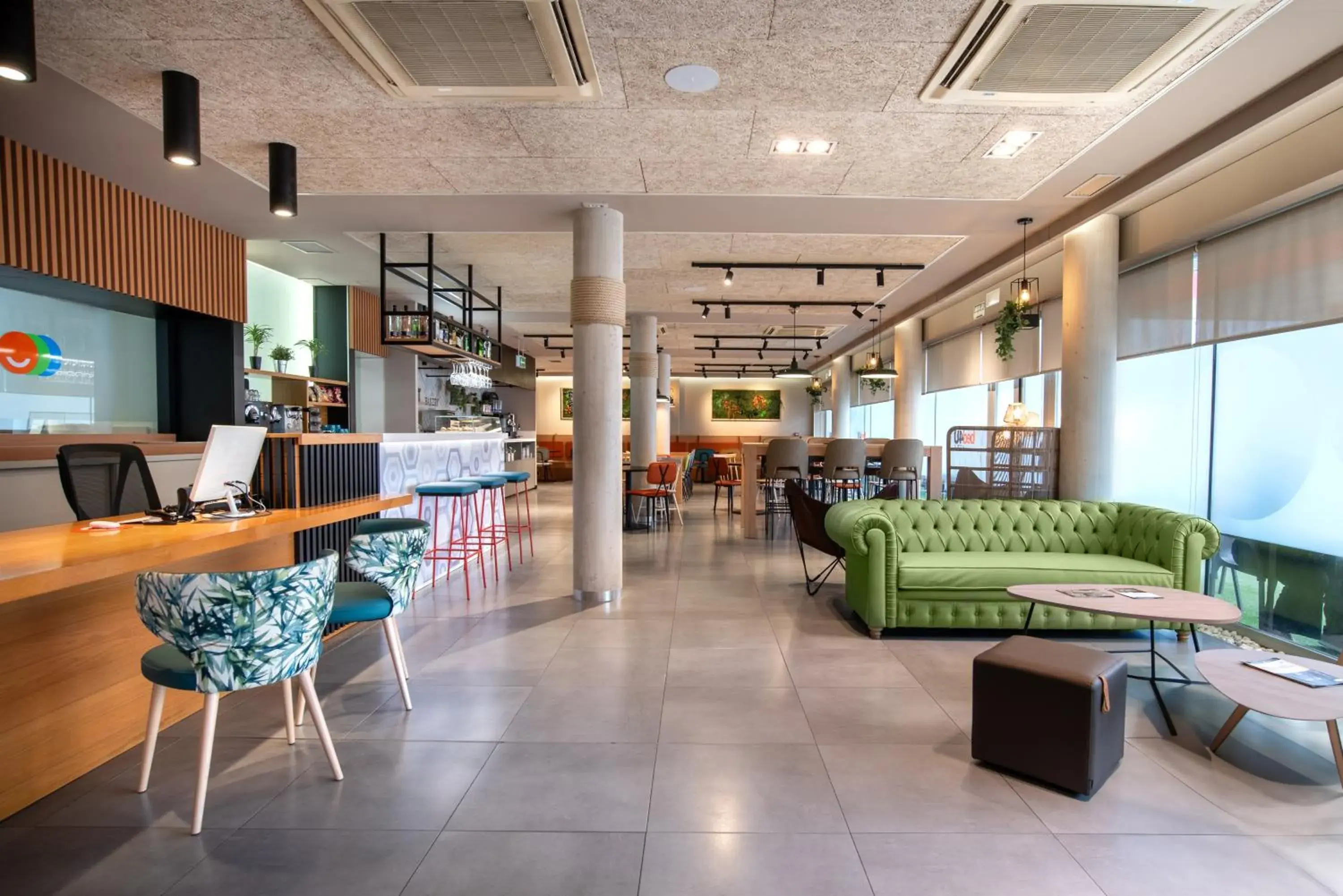 Living room in Hotel Bed4U Pamplona Living room in Hotel Bed4U Pamplona