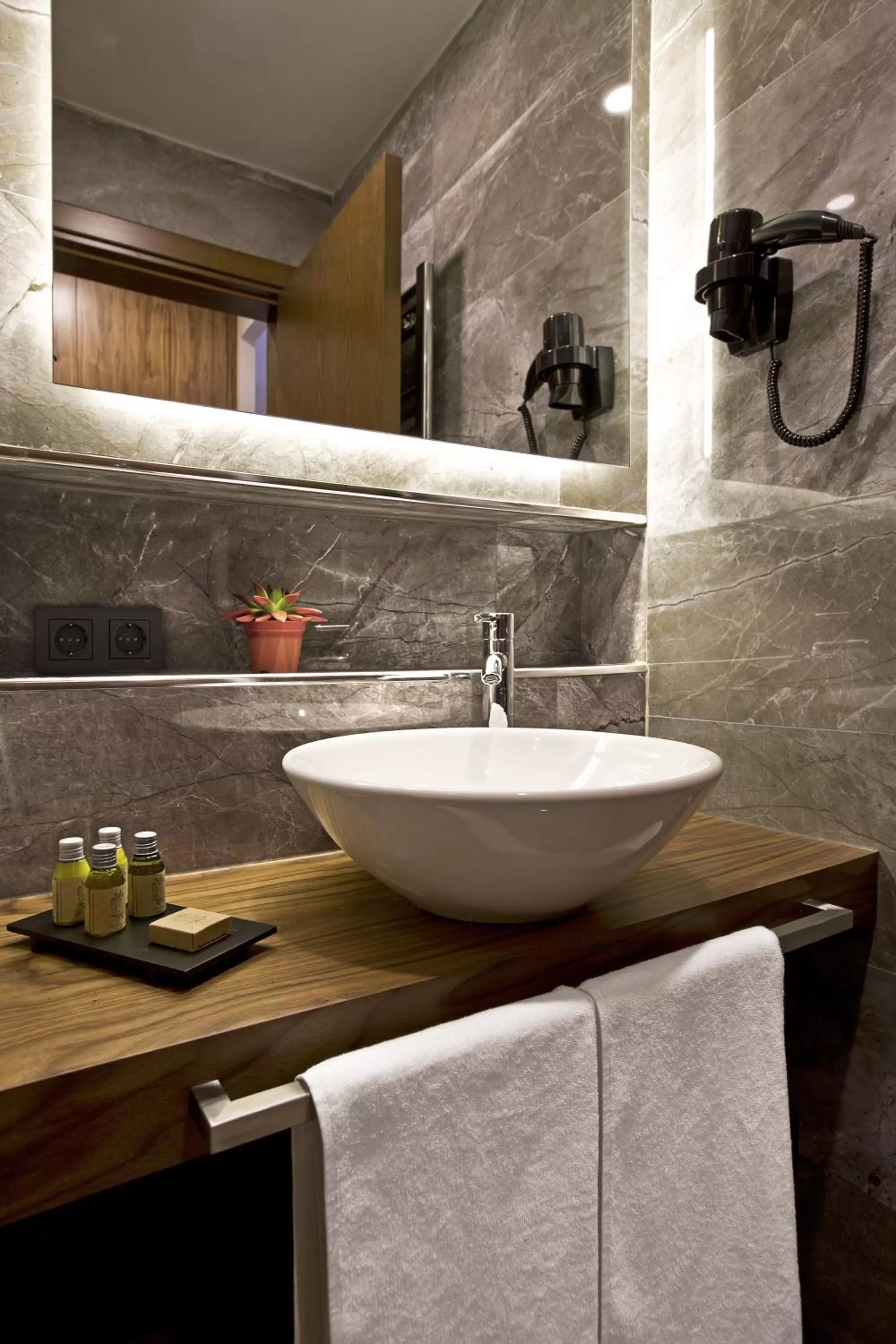 Shower in Snog Rooms & Suites