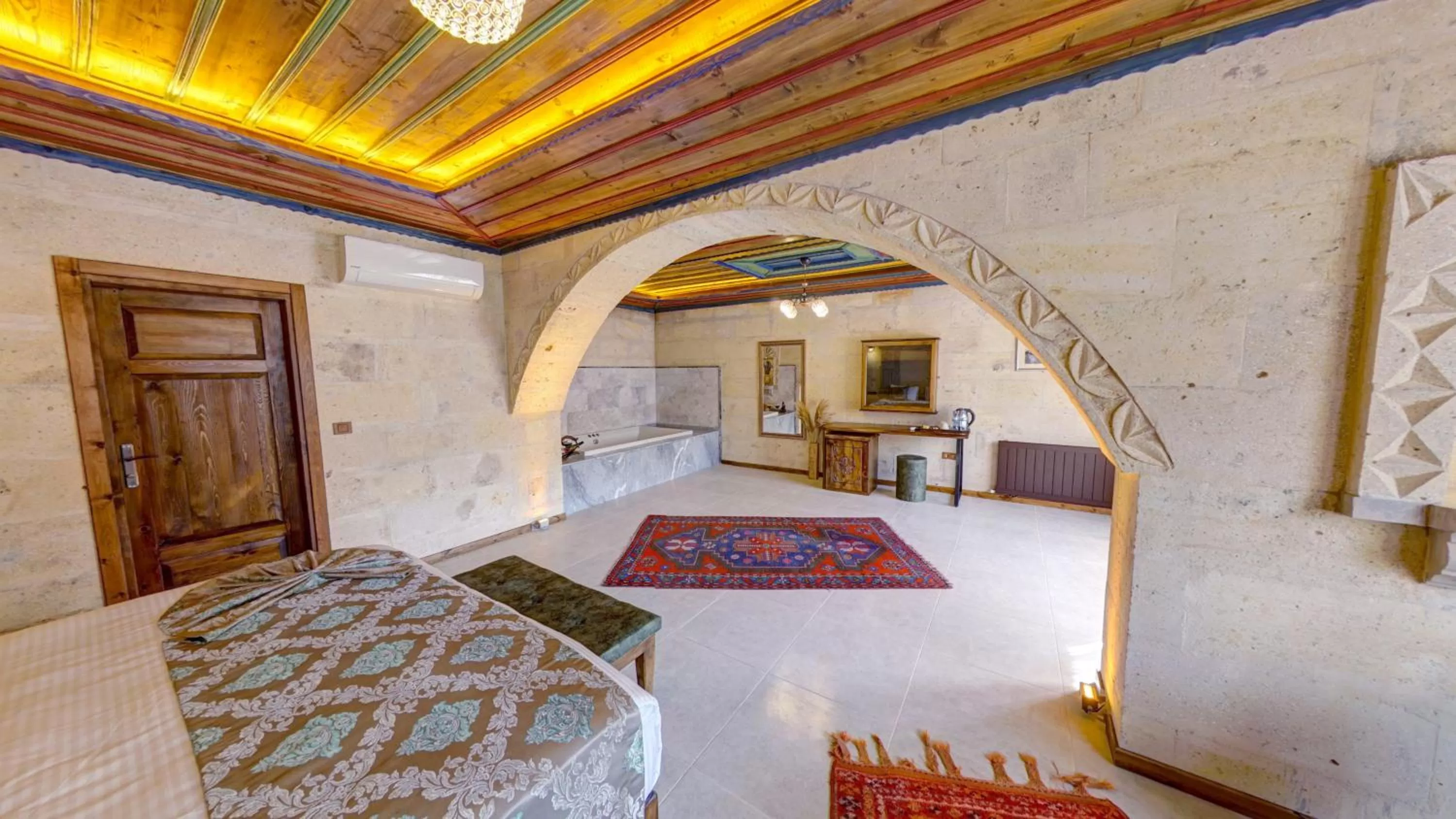 Bedroom, Bed in Premium Cappadocia House