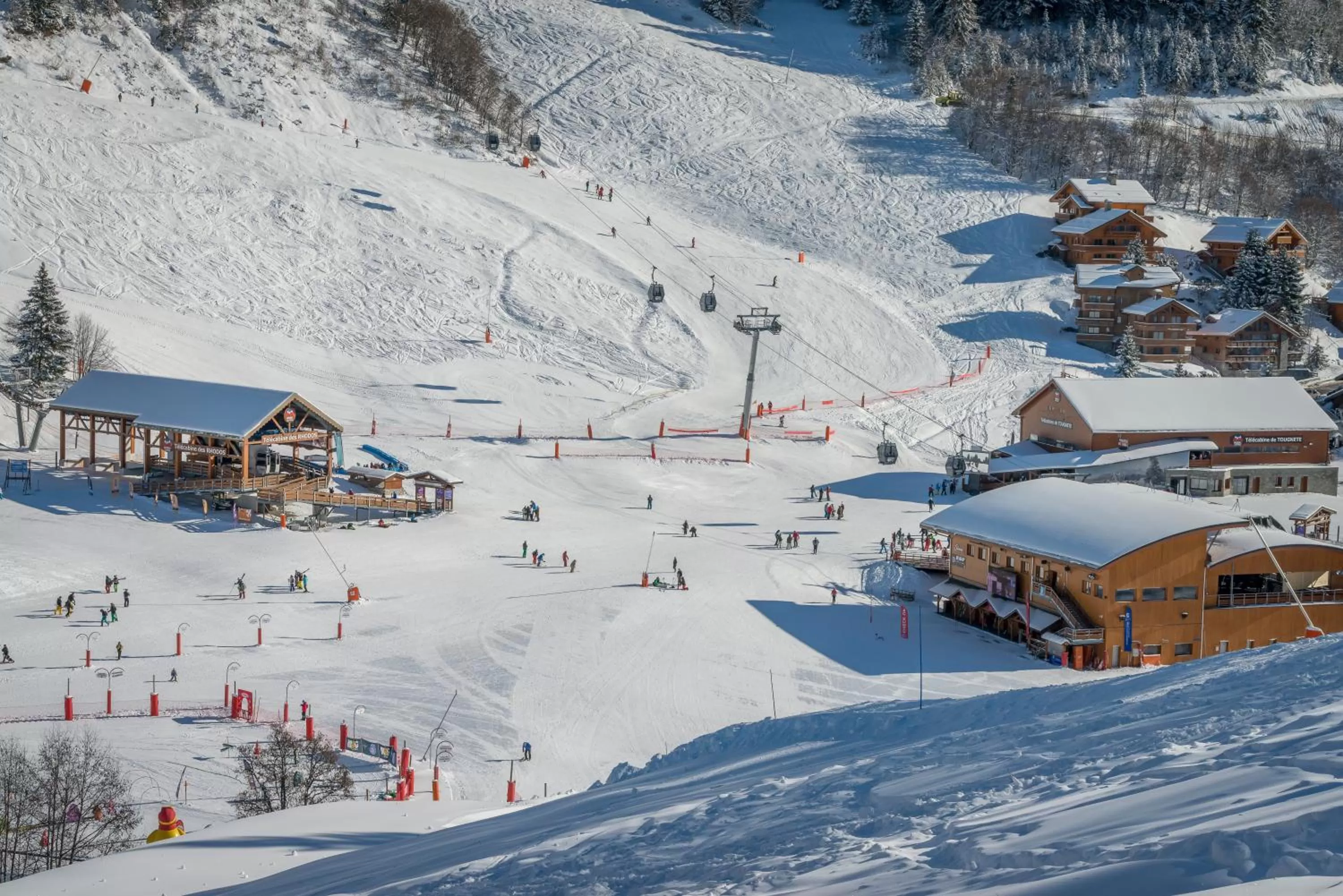 Skiing in Hotel La Chaudanne