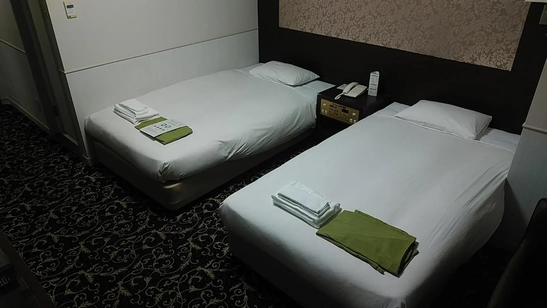 Bed in Hotel Paco Kushiro