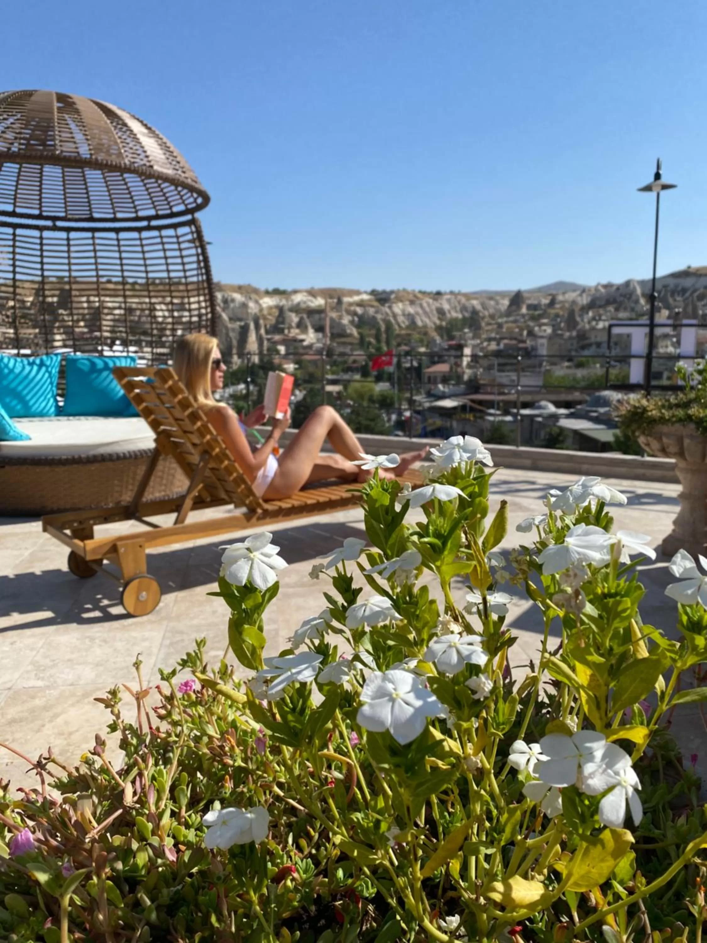 Balcony/Terrace in Cratus Stone Palace
