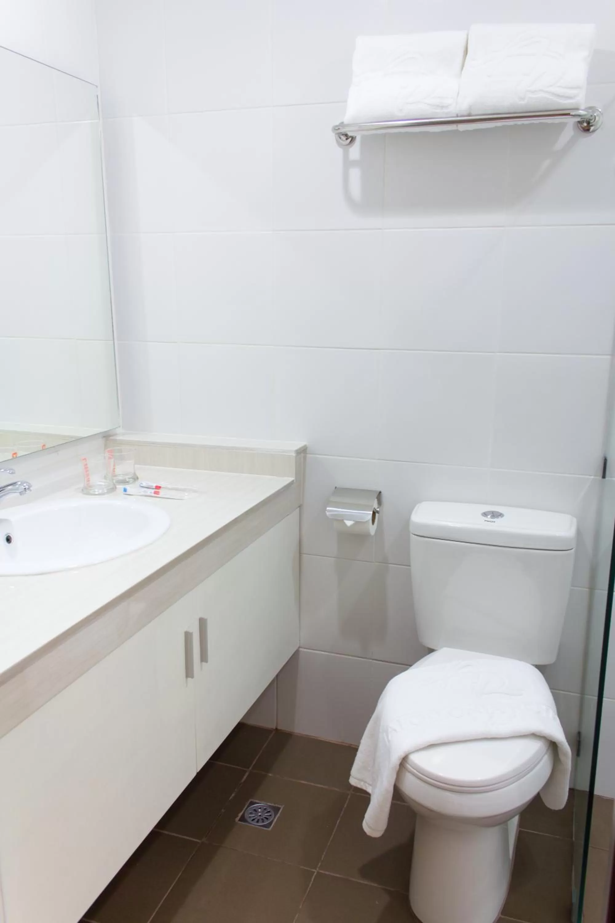 Bathroom in Apollonia Royale Hotel