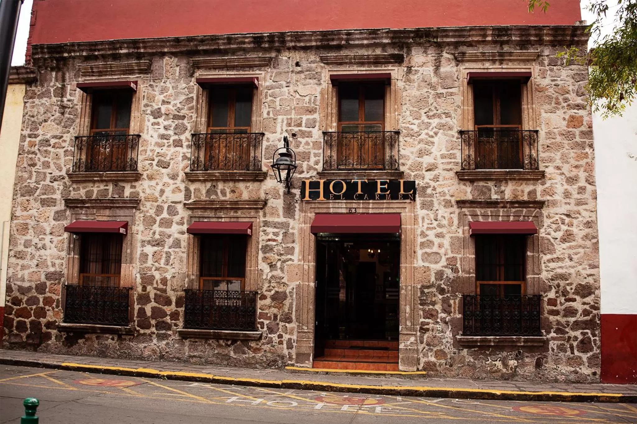 Property building in Hotel el Carmen, Morelia