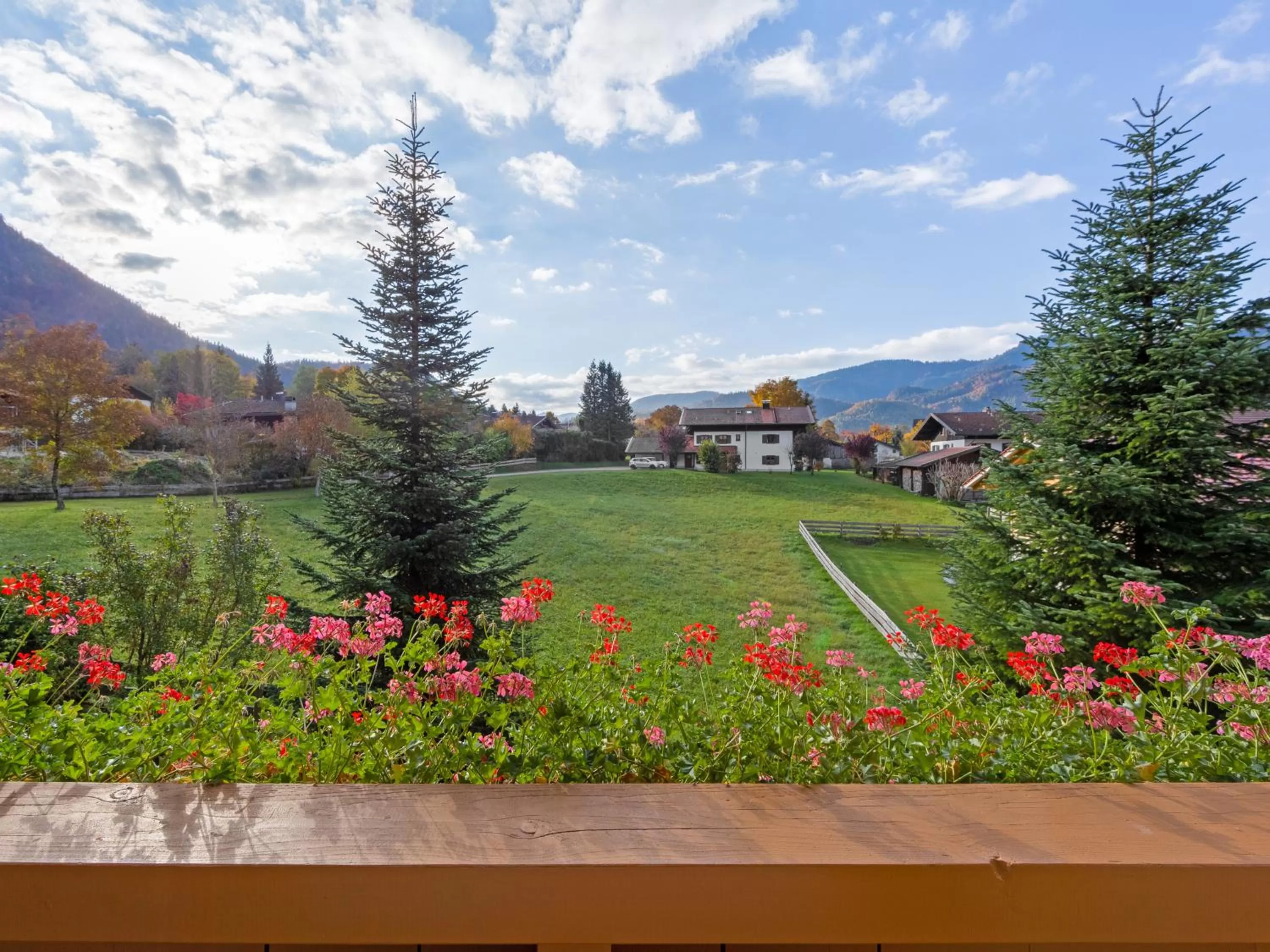 View (from property/room) in Landhotel Gabriele