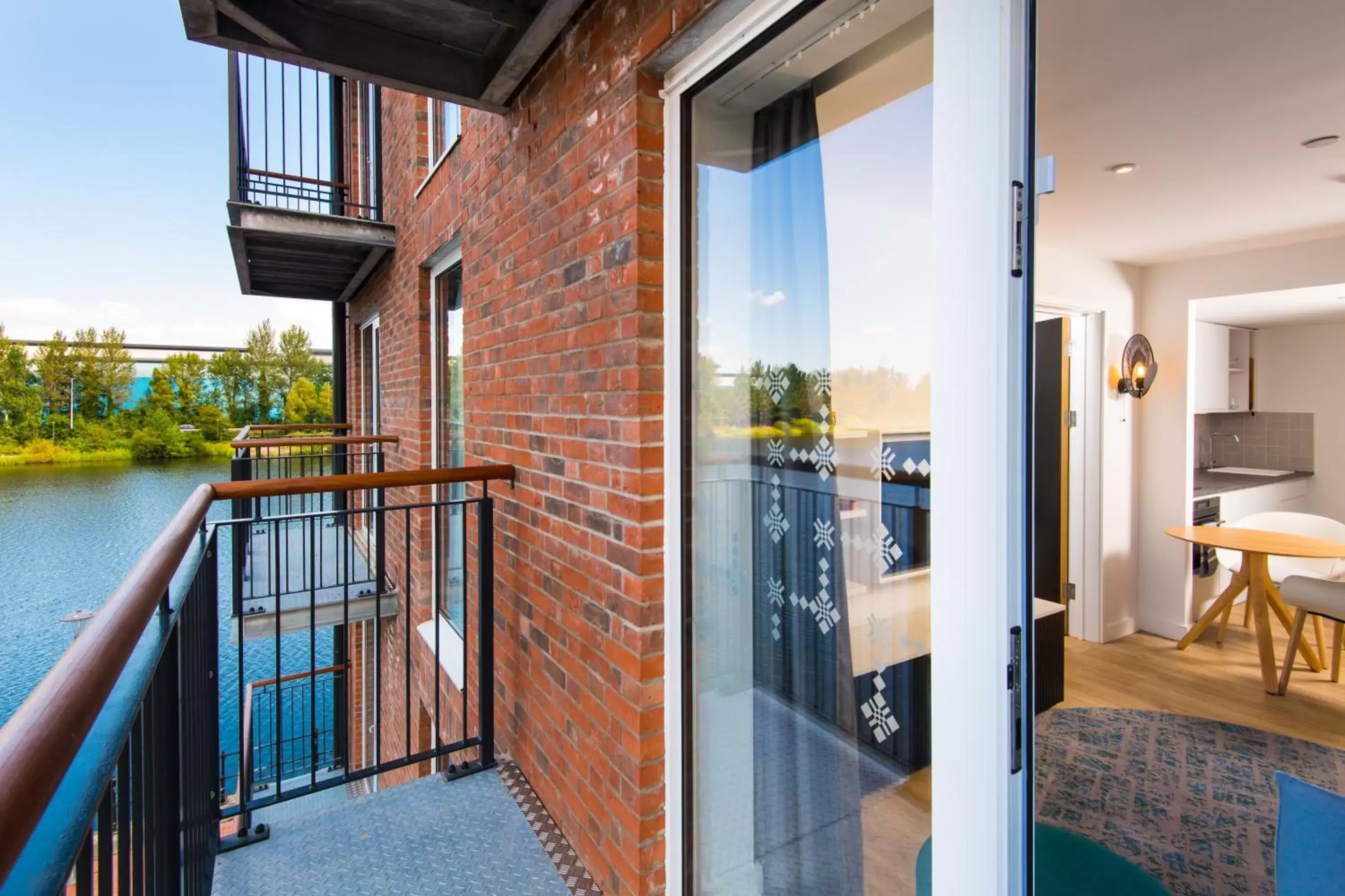 Balcony/Terrace in StayBridge Suites Cardiff