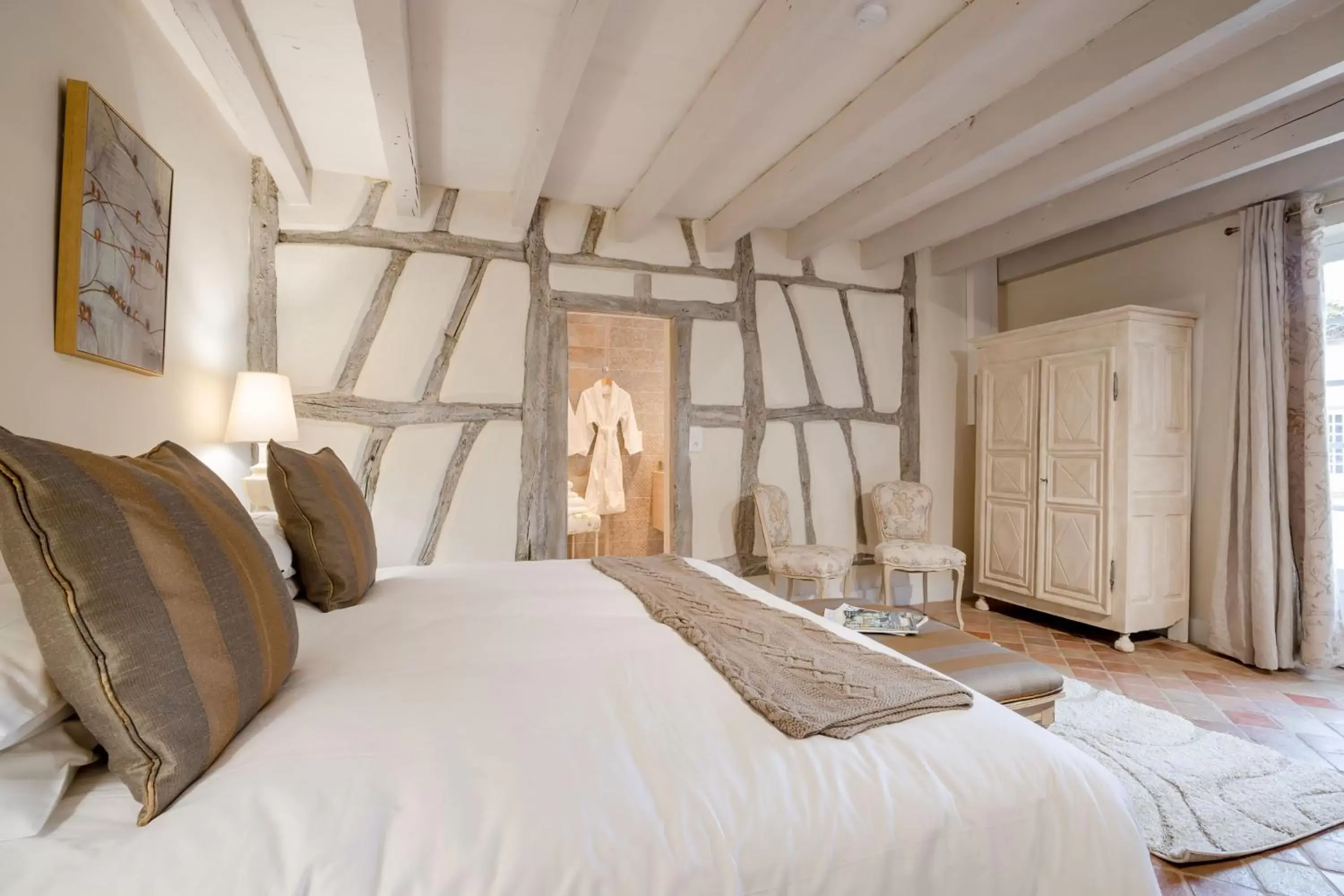 Bedroom, Bed in Domaine De L´Oiseau