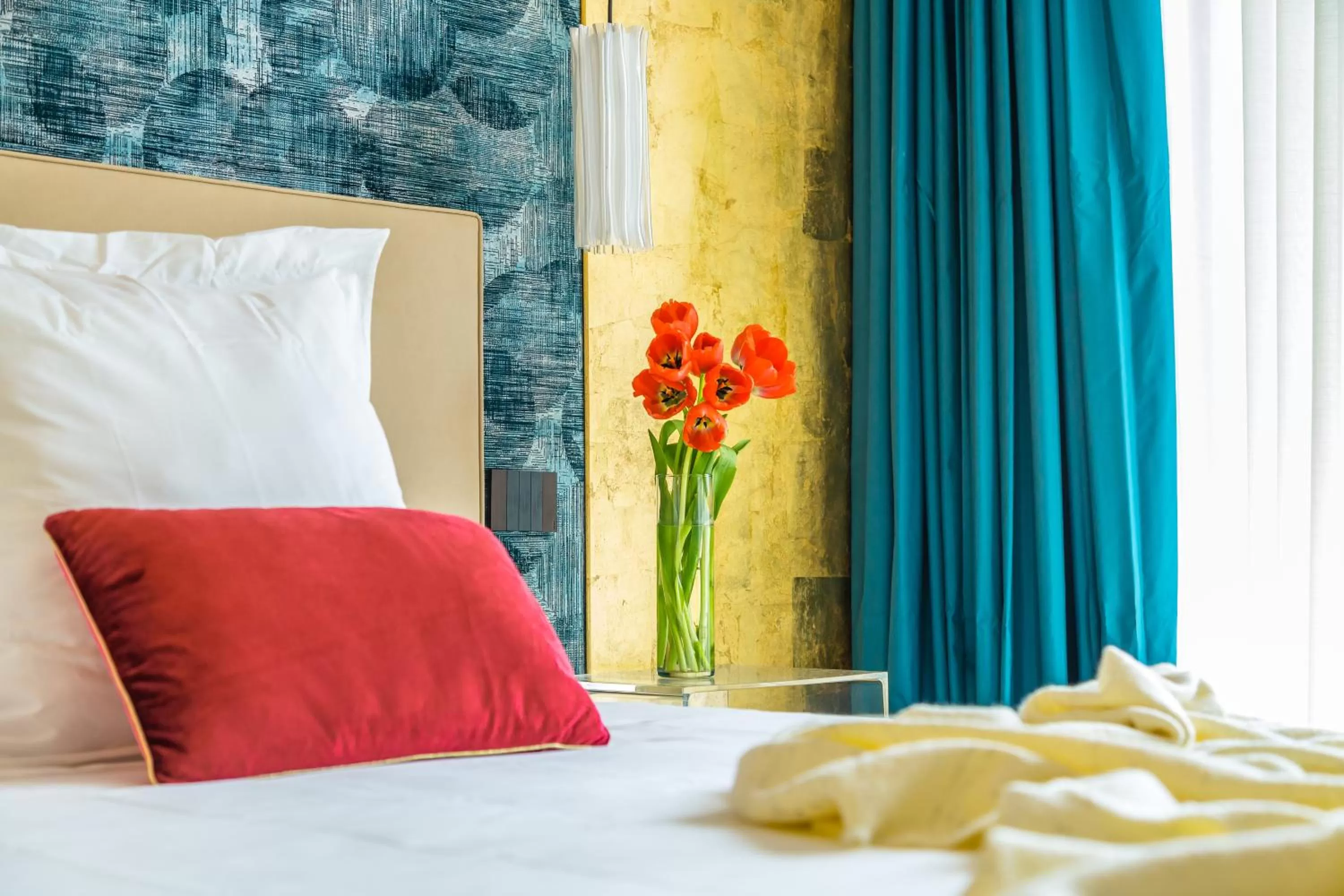 Bed in Dei Martiri Suite