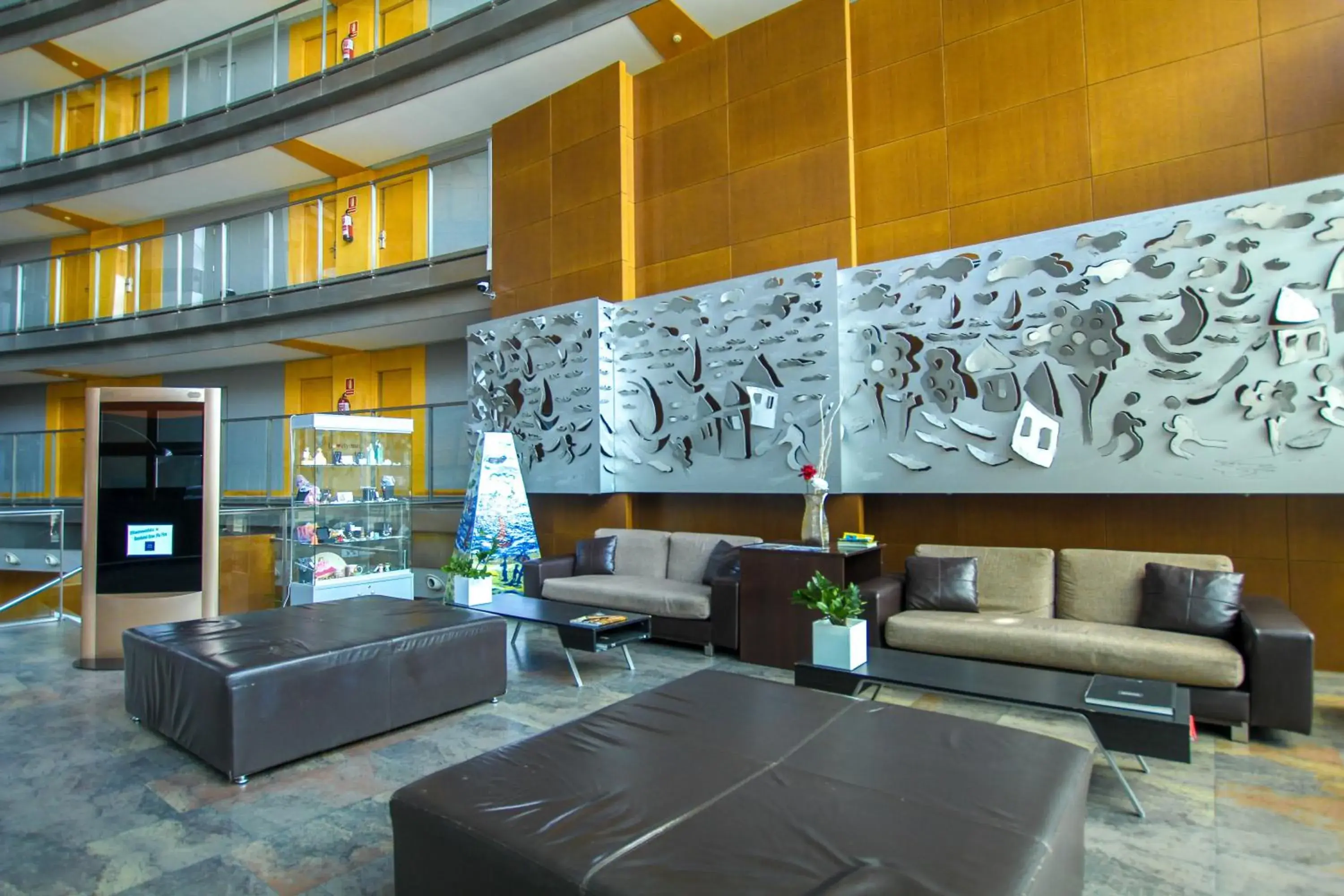 Lobby or reception in Eurohotel Barcelona Granvia Fira