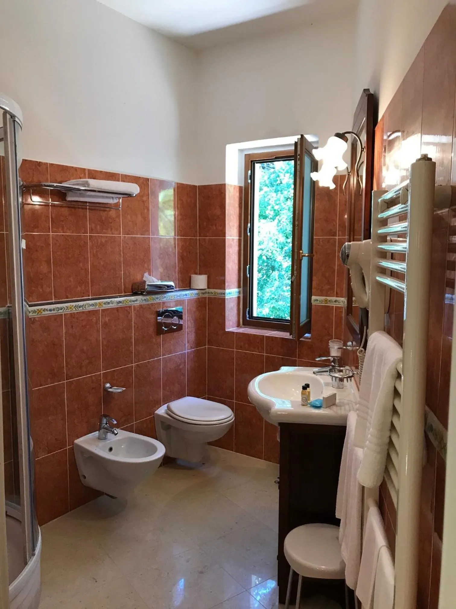 Bathroom in Relais La Corte di Cloris