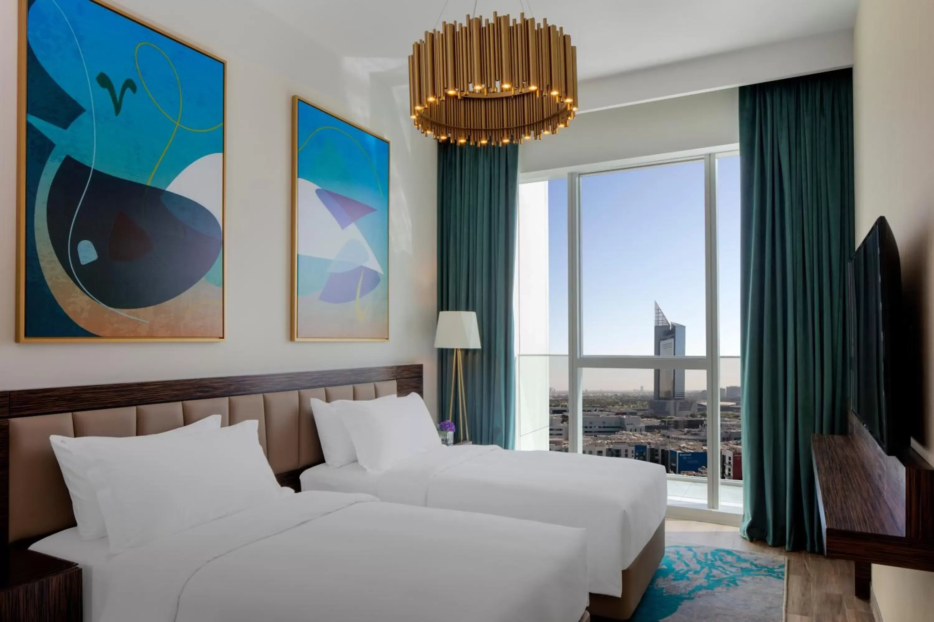 Nearby landmark, Bed in Avani Plus Palm View Dubai Hotel & Suites