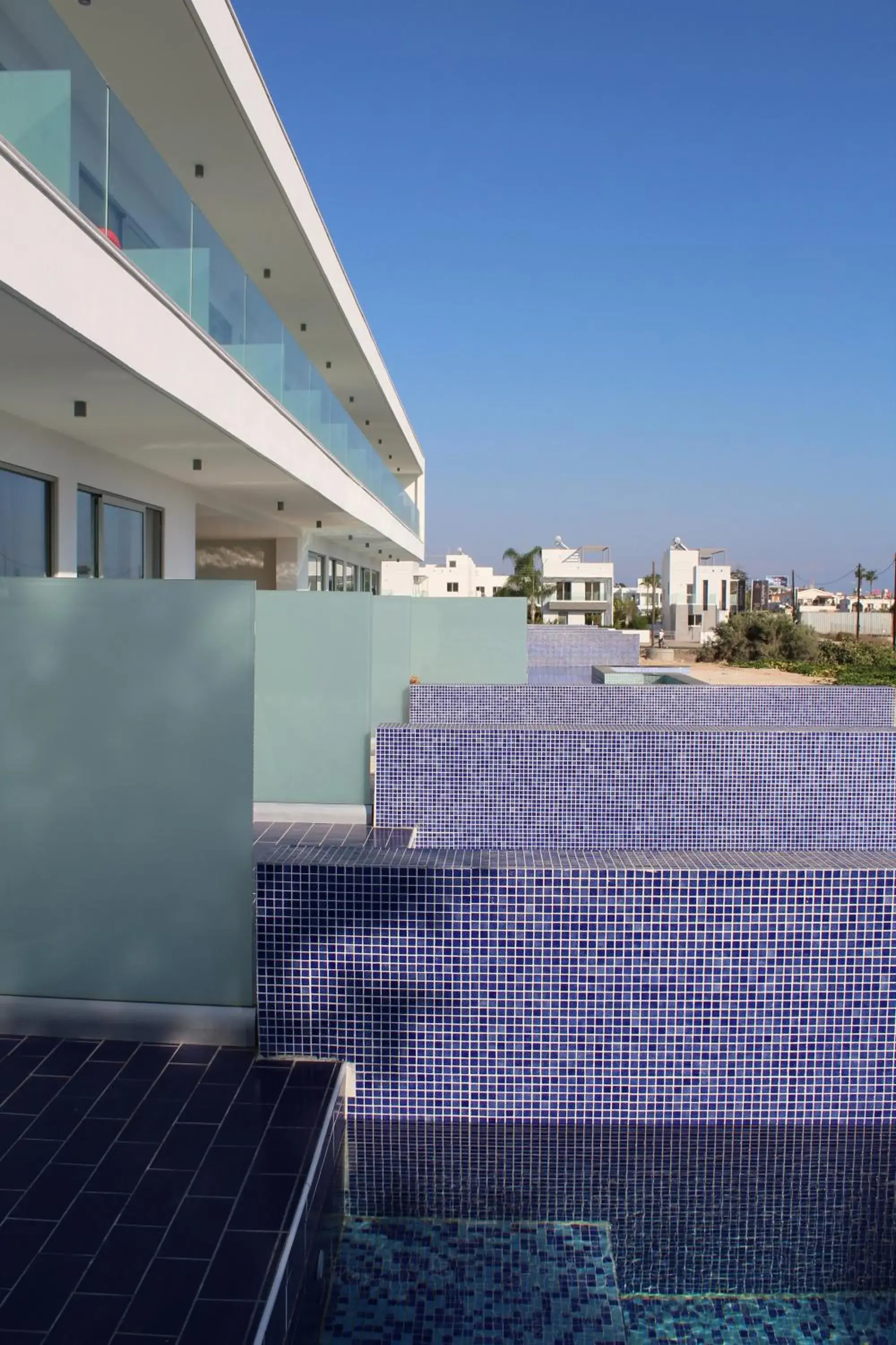 Swimming pool in Fedrania Gardens Hotel