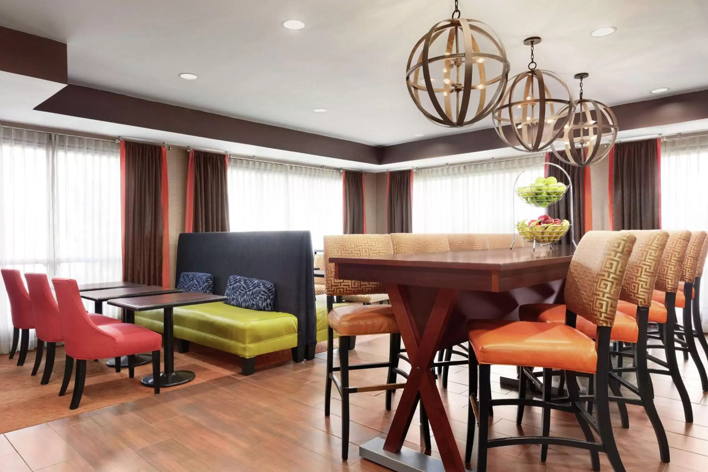 Lobby or reception, Lounge/Bar in Hampton Inn Houston Stafford