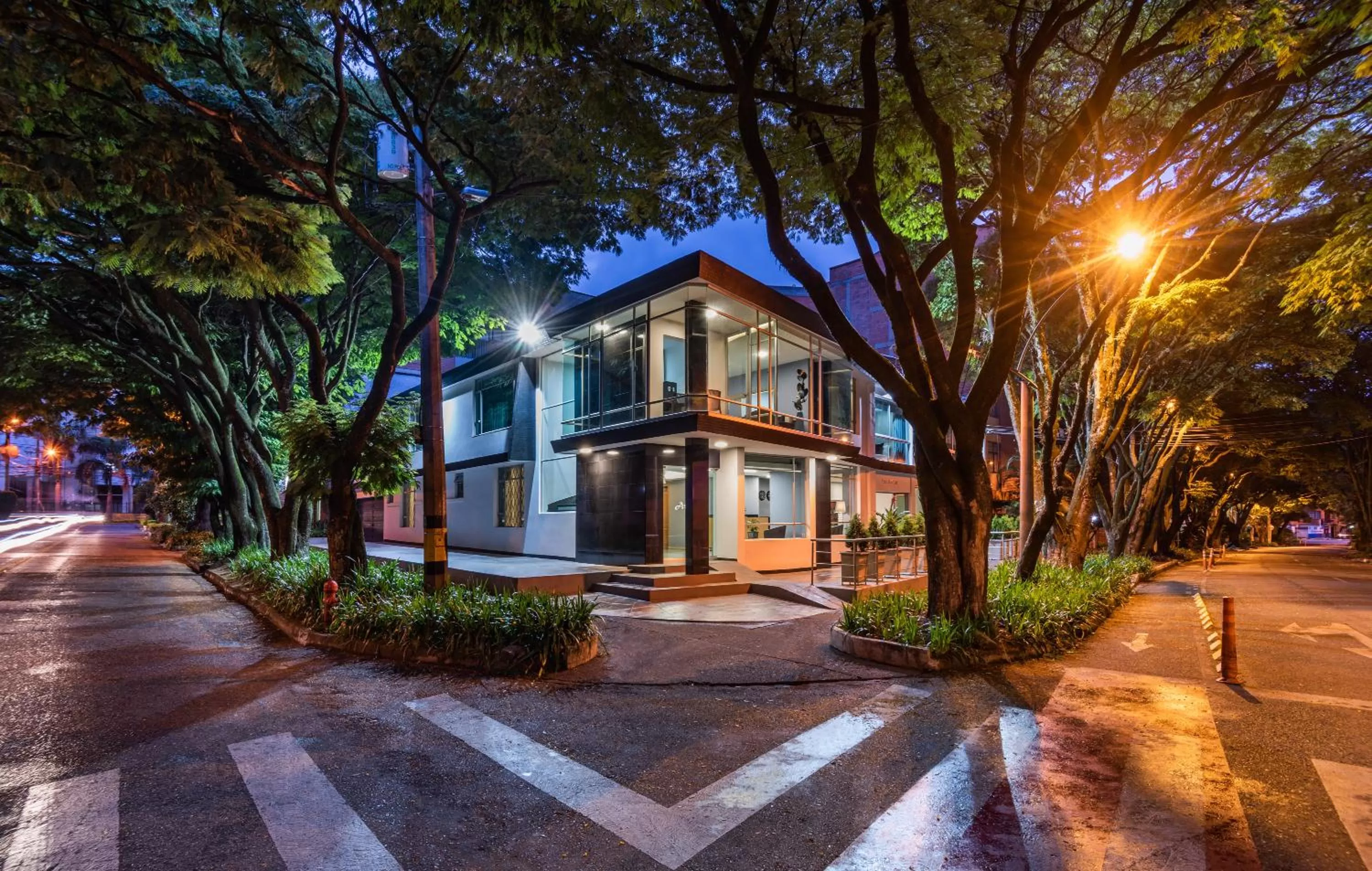 Property building in Hotel Asturias Medellin