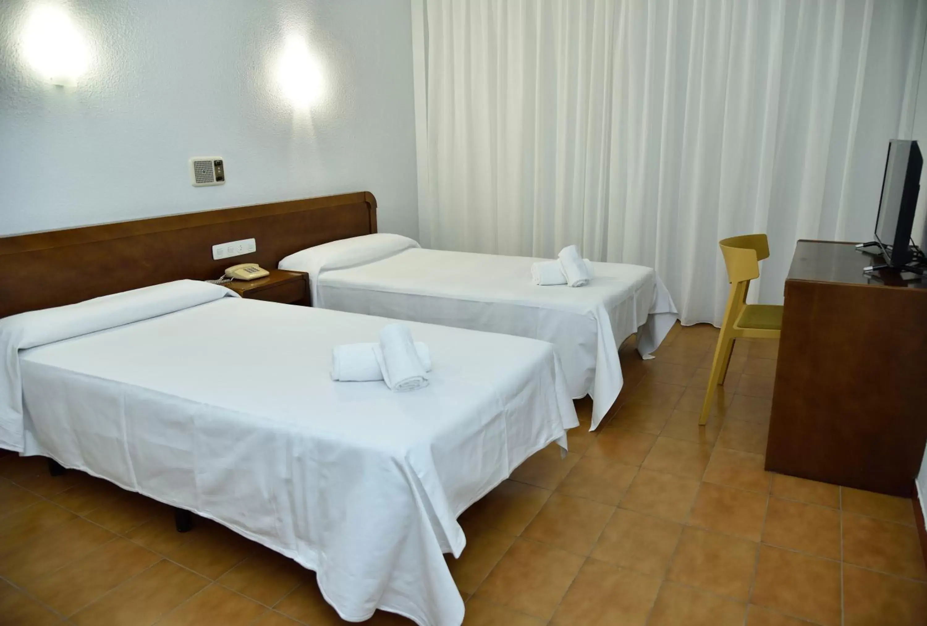 Bed in Hotel Sierra de Arcos