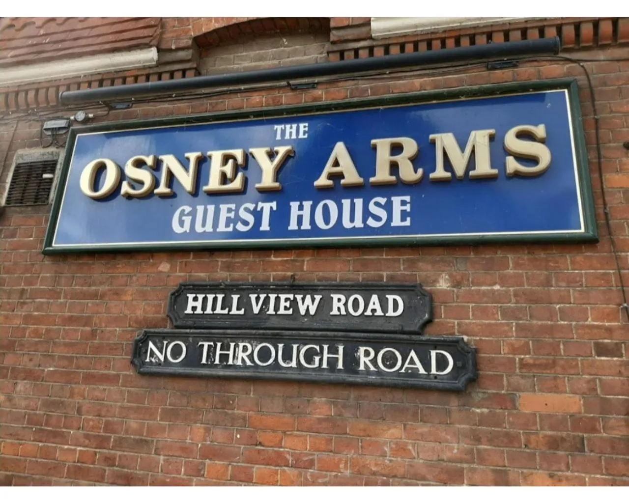 Property building in The Osney Arms Guest House