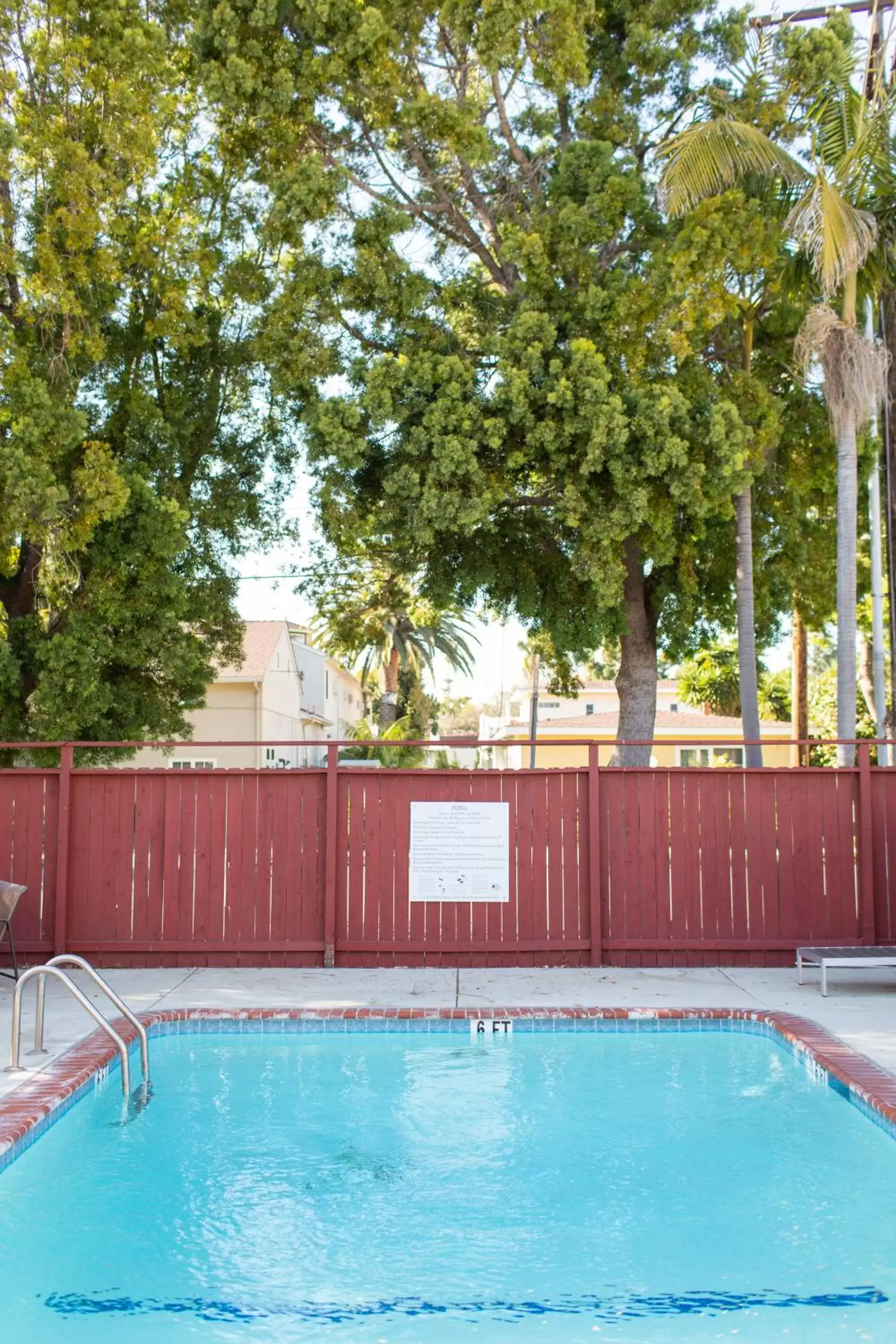 Swimming Pool in Avania Inn of Santa Barbara