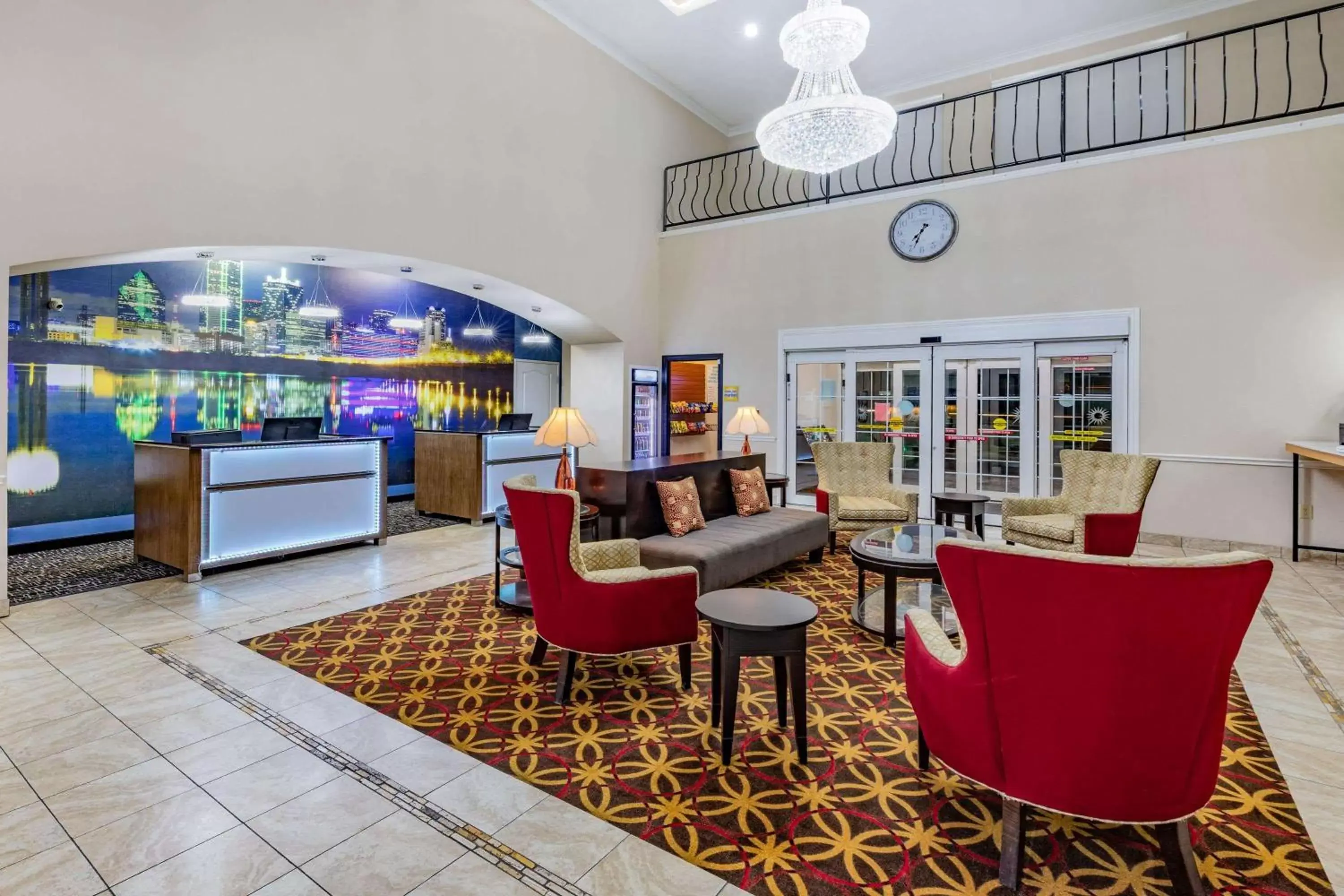 Lobby or reception, Lounge/Bar in La Quinta by Wyndham Garland Harbor Point