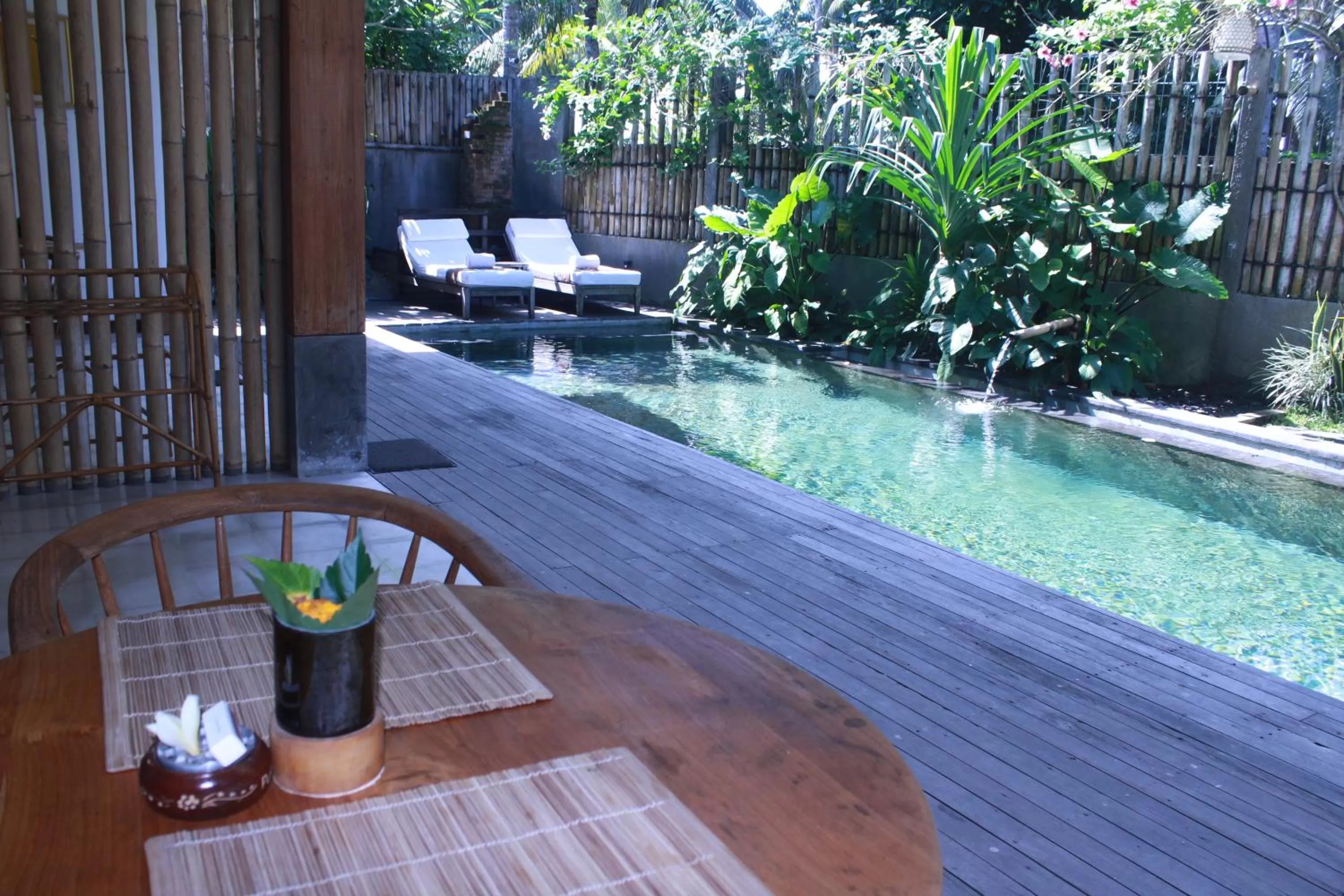 Balcony/Terrace in Purana Boutique Resort